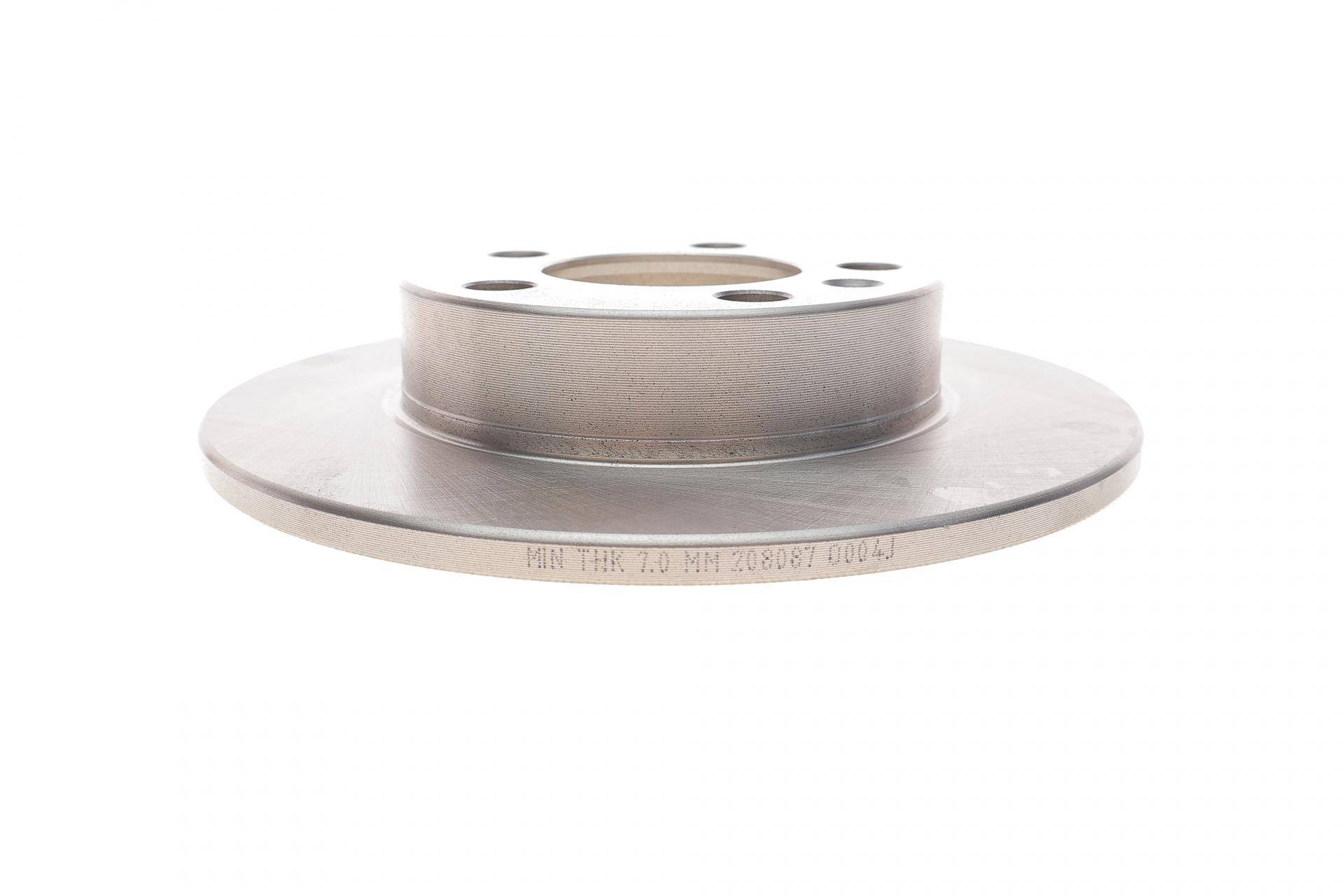 Диск гальмівний (задній) Skoda Fabia/Octavia/Roomster 98-/VW Golf IV (232x9)