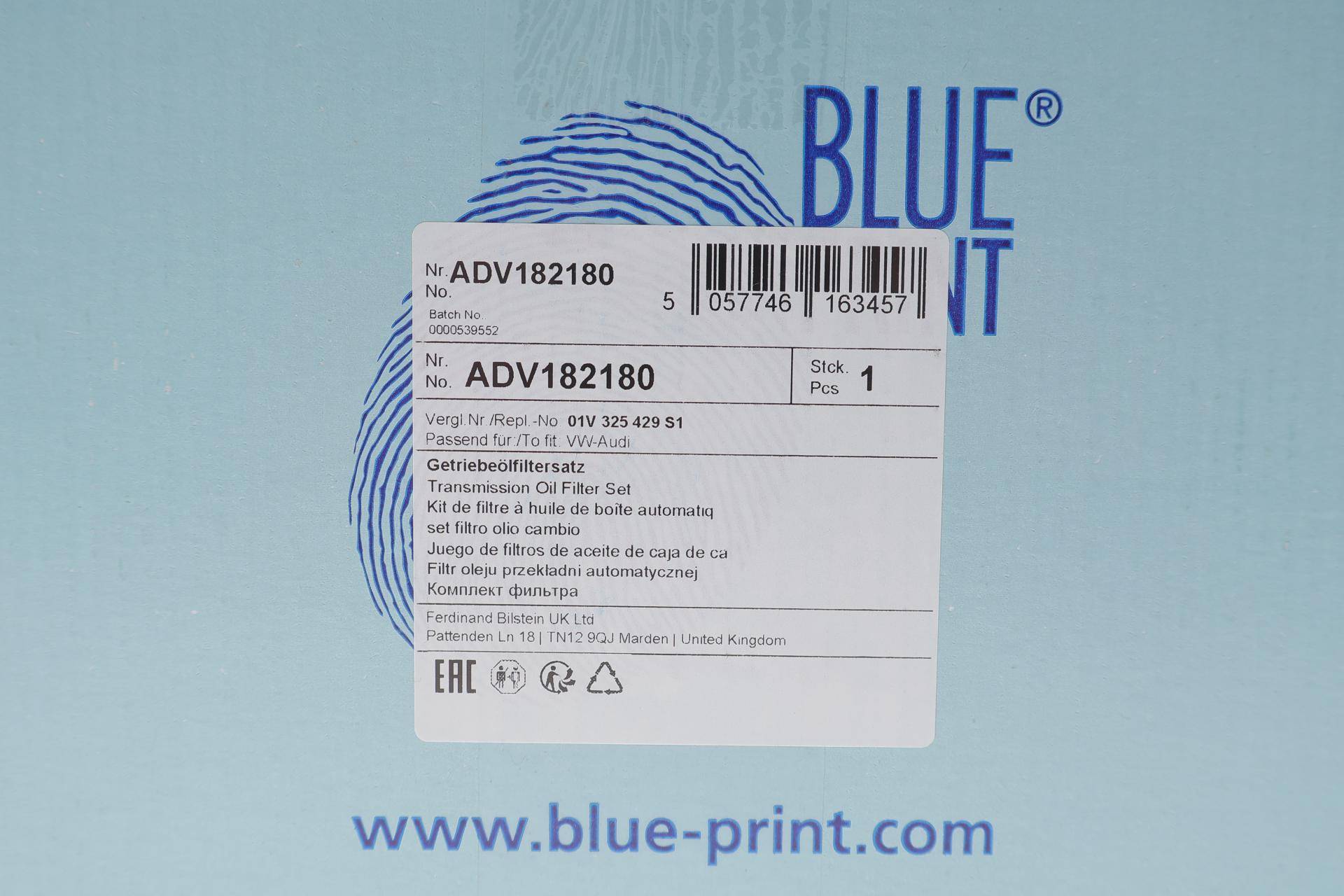 Фільтр АКПП Audi A4/A6/A8/VW Passat 95-05 (к-кт з прокладкою)