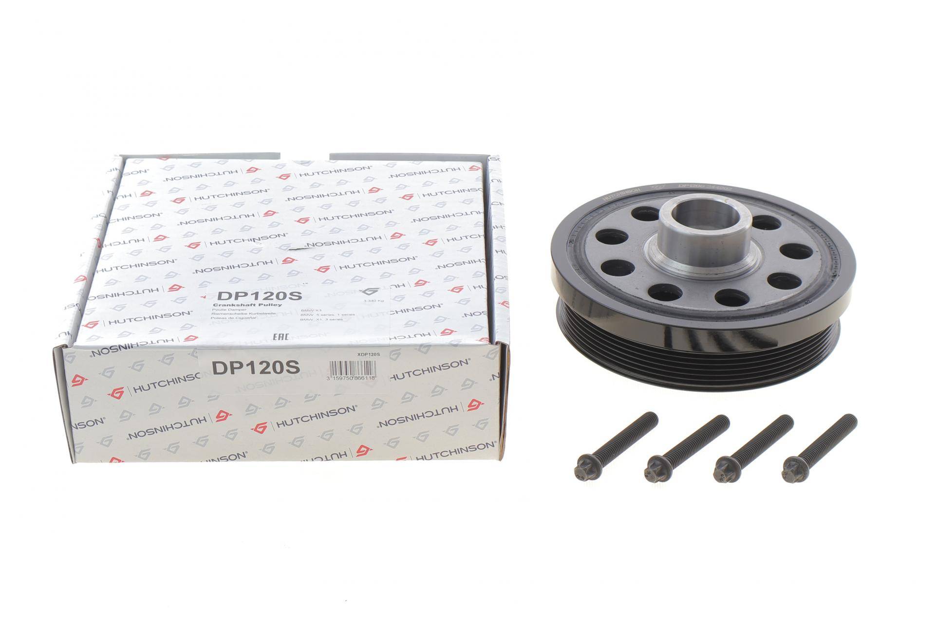 Шків колінвалу BMW 3 (E90/F30/F80)/ 5 (F10) 1.6-2.0 d 07- N47/M47