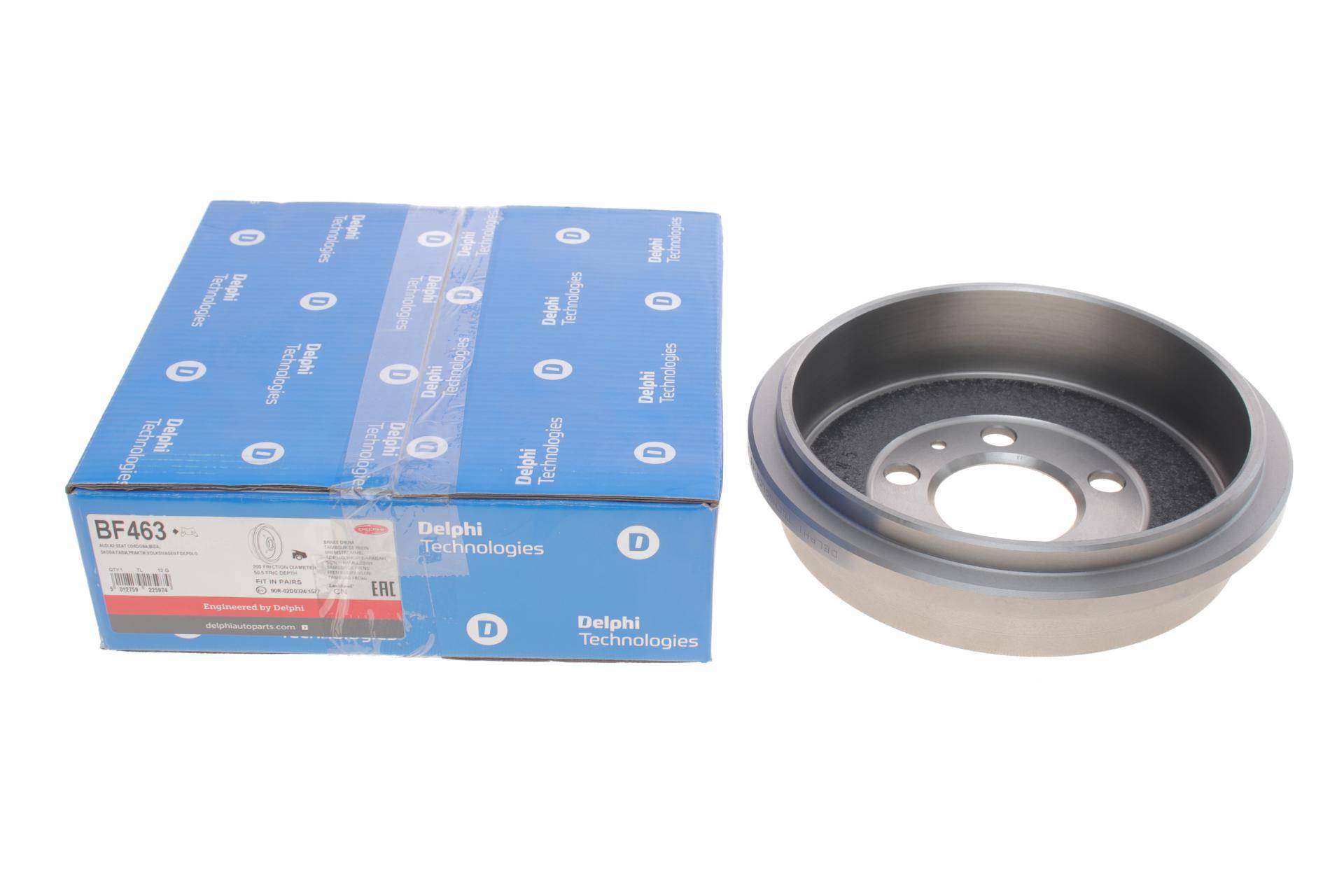 Барабан гальмівний (задній) Skoda Fabia/VW Polo 99- (200x65)