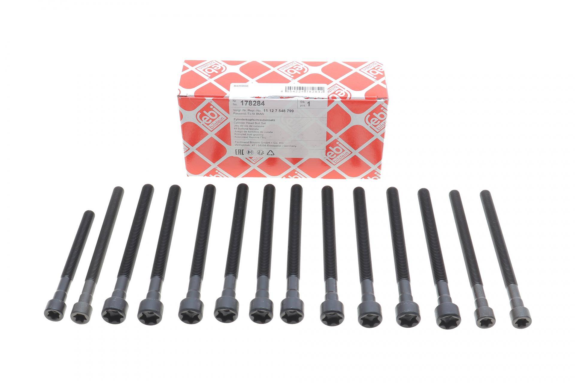 Болти головки (к-кт 14шт.) BMW X3 E83/X5 E70/130i/E81/330i E92 N52 3.0 04- N51-N53