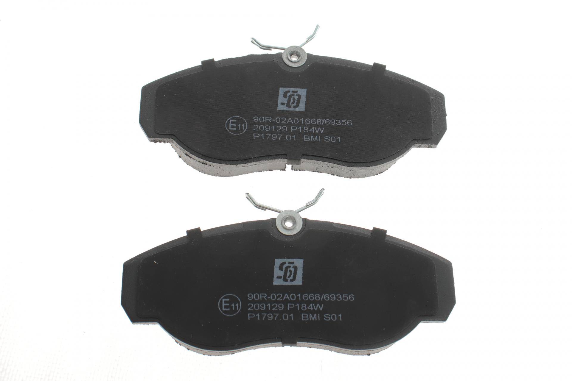 Колодки гальмівні (передні) Fiat Ducato/Peugeot Boxer 94-02 (Lucas)/(з датчиками)