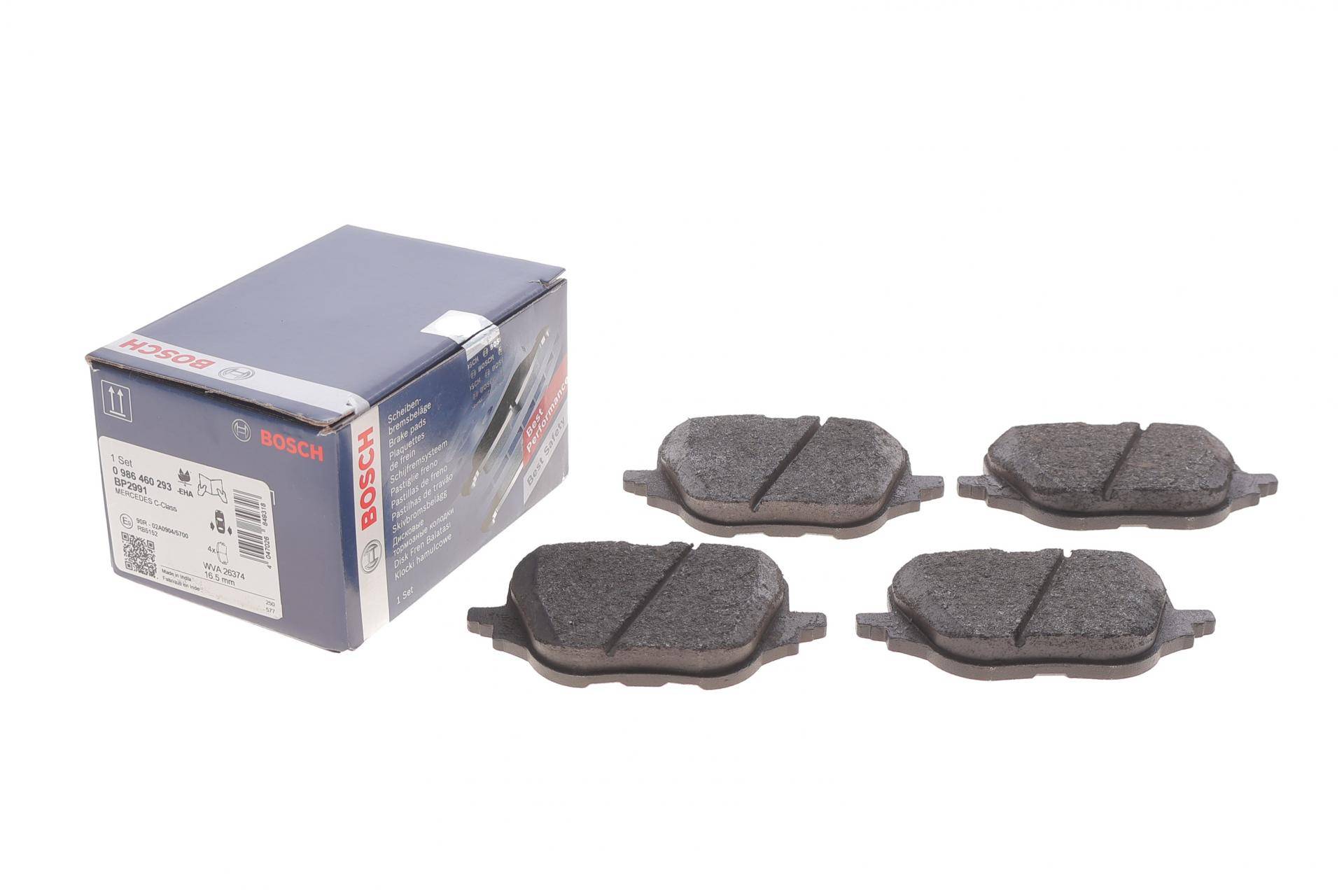 Колодки гальмівні (задні) MB C-class (W206)/E-clas (W214)/S-class (W223) 20-