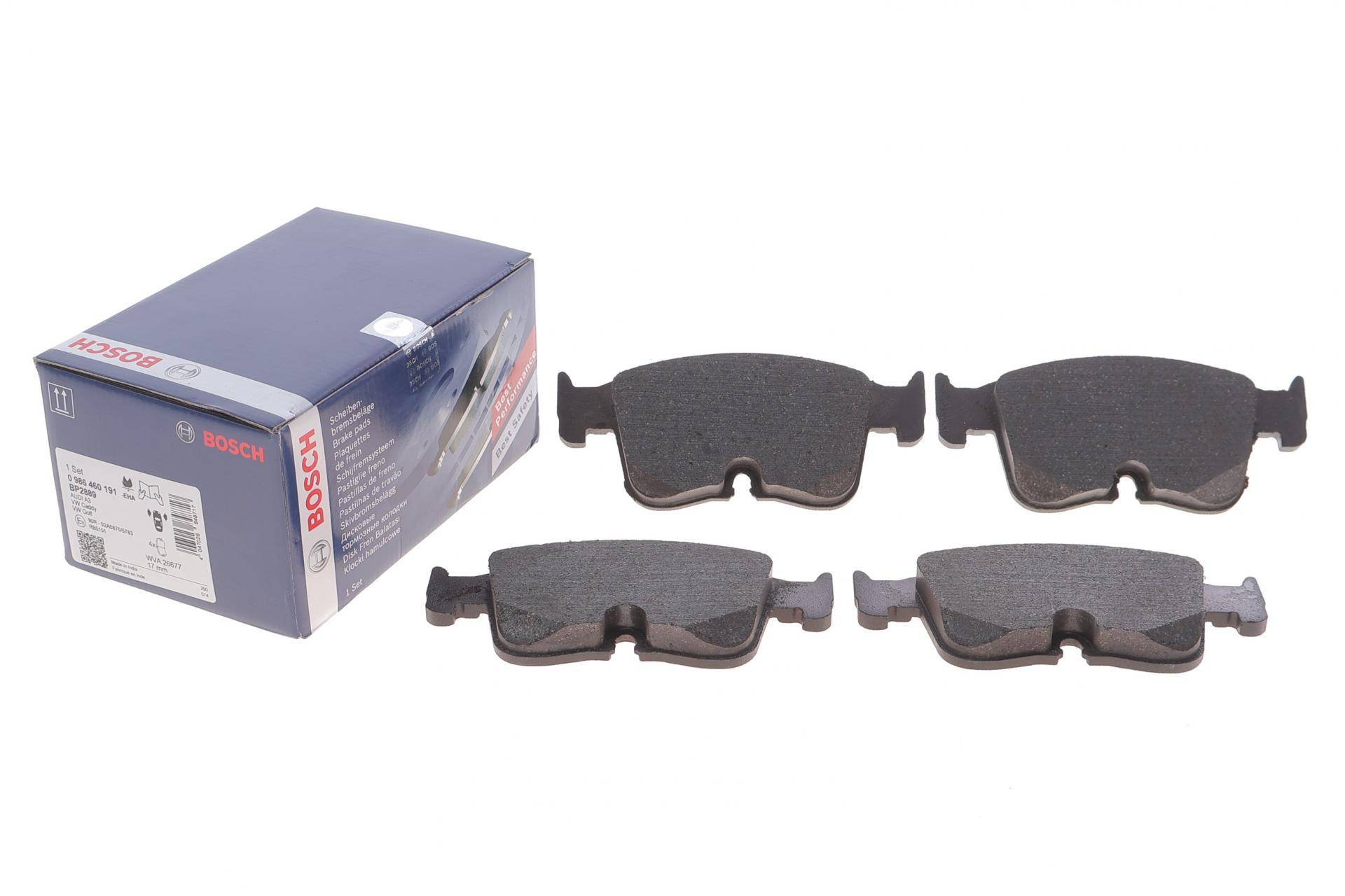 Колодки гальмівні (передні) Audi A3 2.0 TDI 20-/VW Caddy 1.5 TSi EVO/2.0 TDi 20-