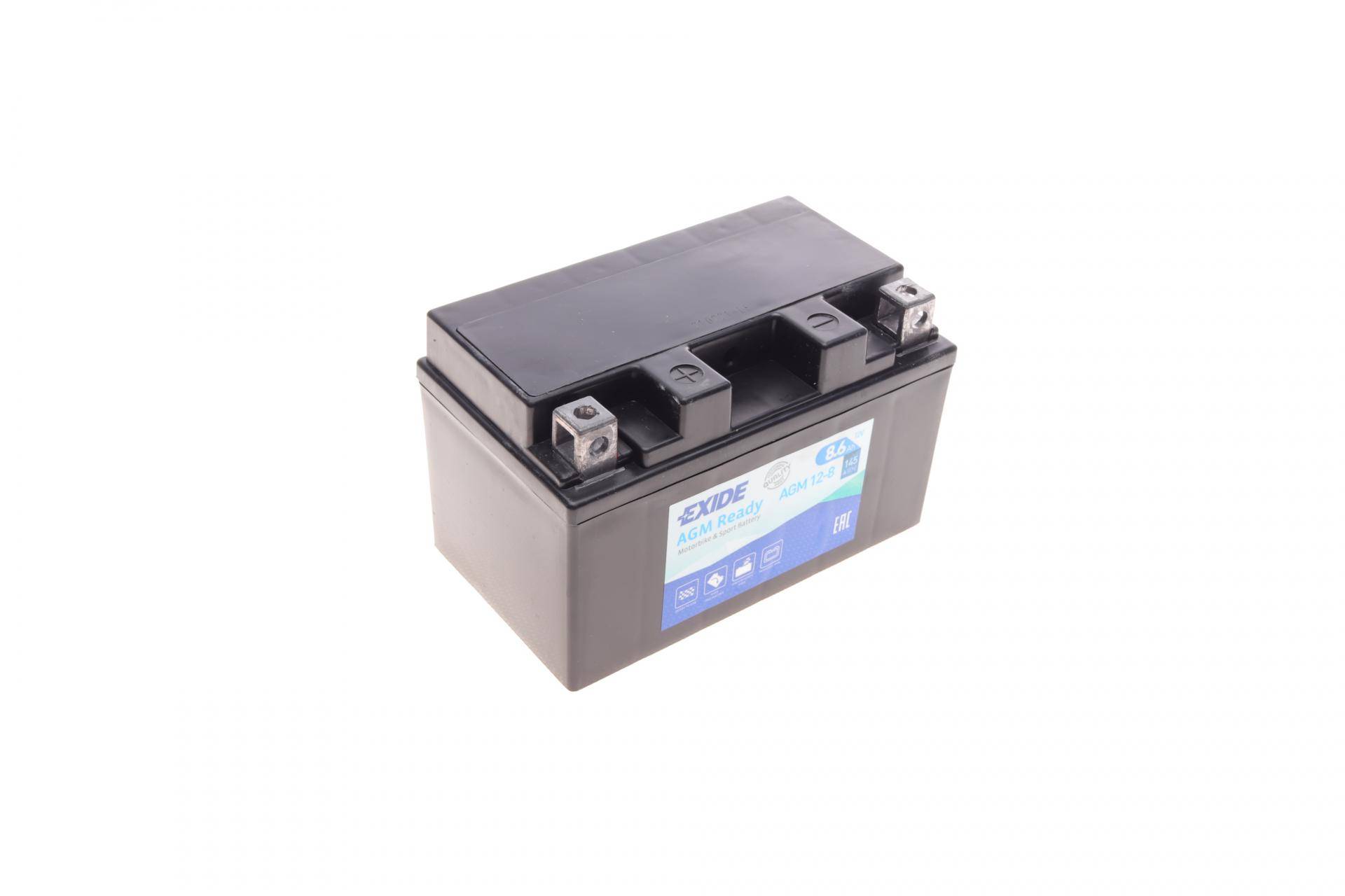 Акумуляторна батарея 8.6Ah/145A (150x87x93/+L/B0) (AGM) (мото)