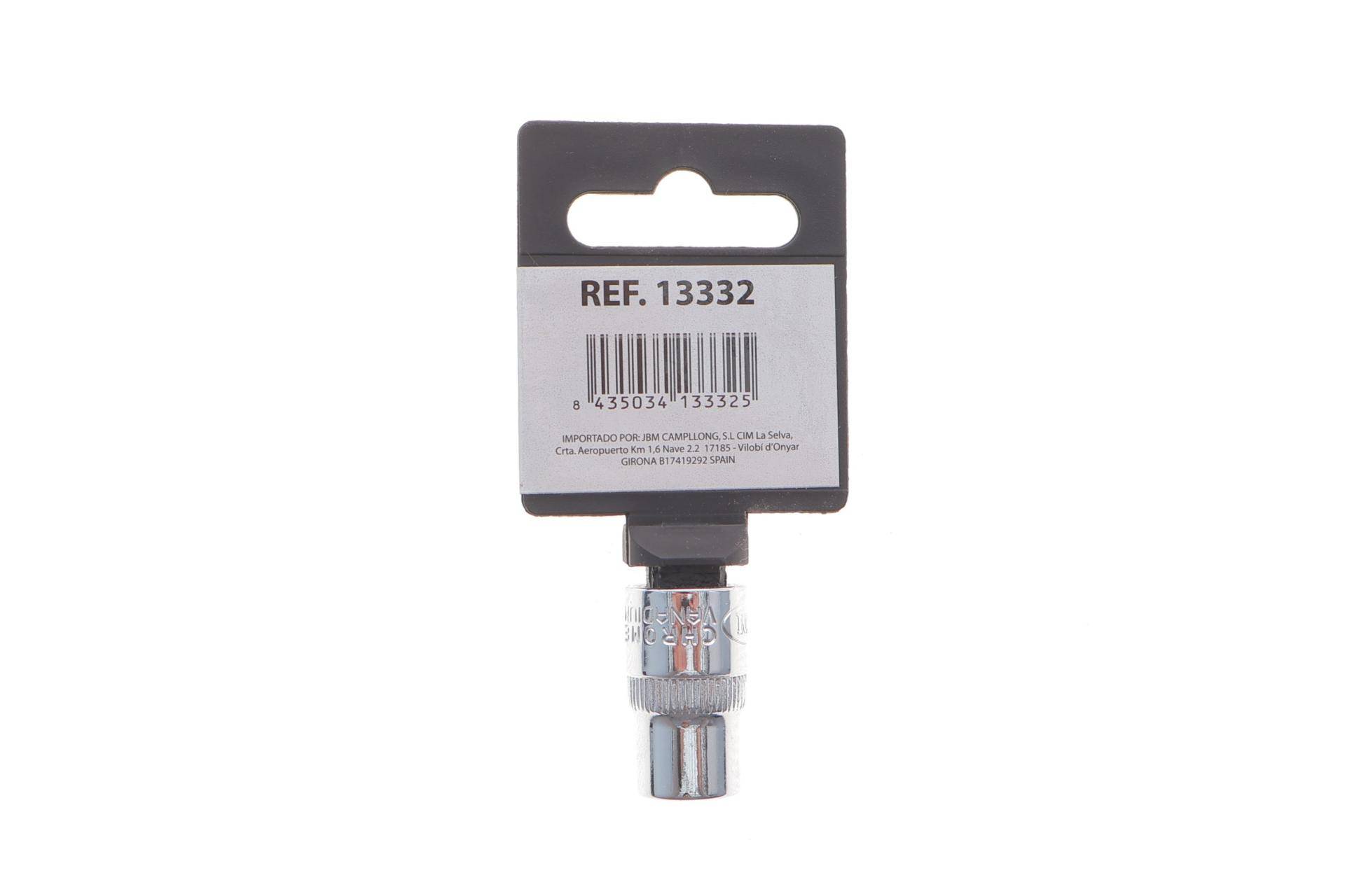 Головка торцева 3/8" E12 (хромована)