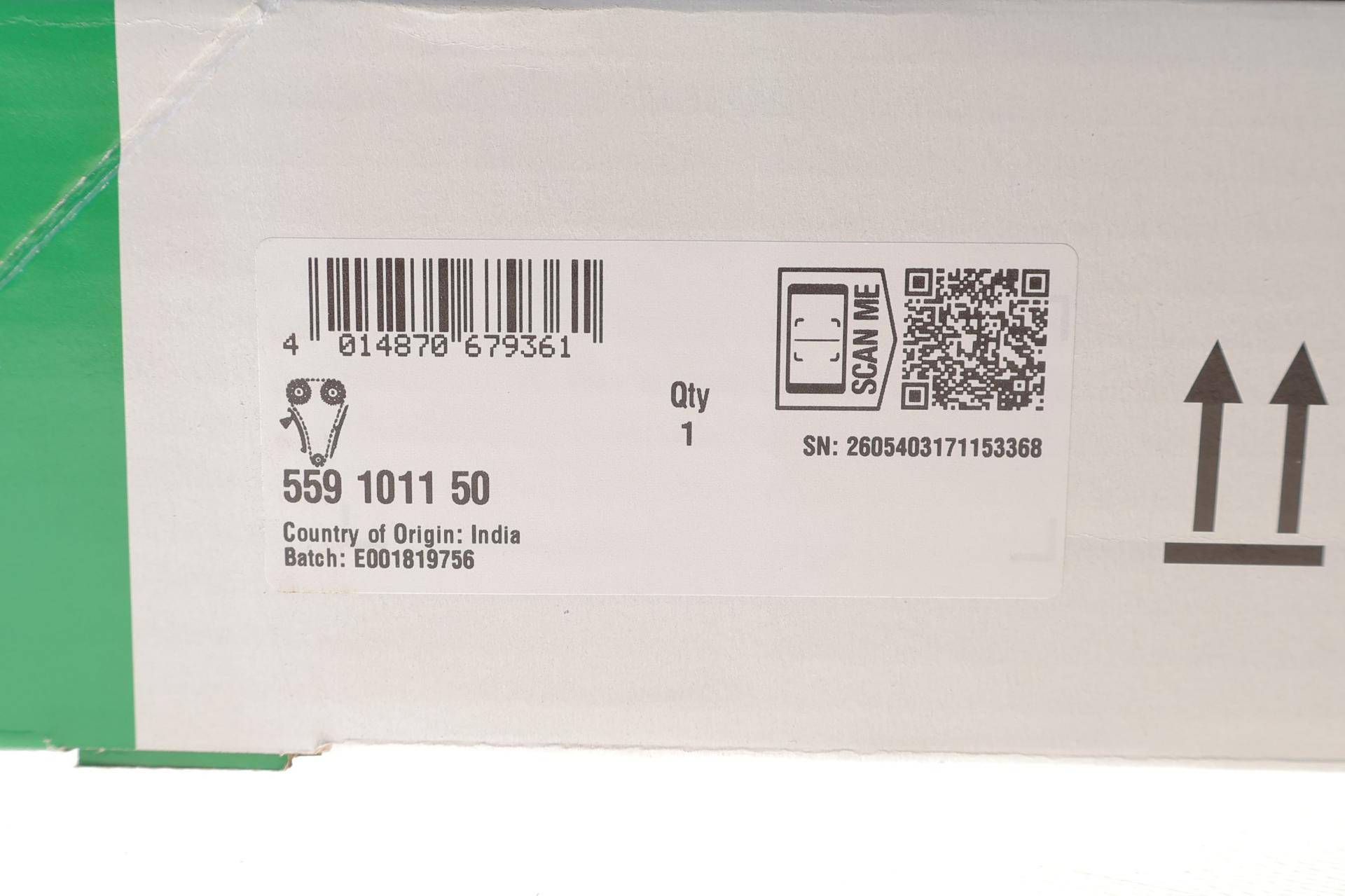 Комплект ланцюга ГРМ (повний) Iveco/Fiat Ducato 3.0JTD 06- (Euro 4)