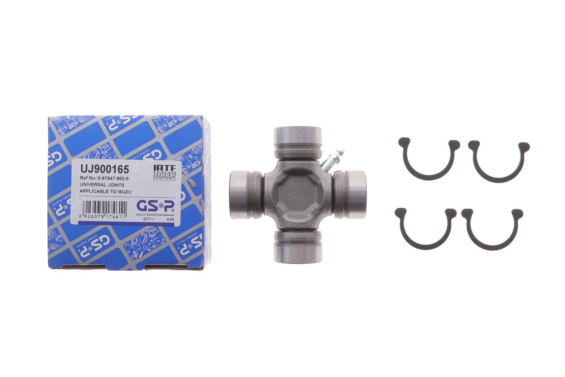 Хрестовина кардана Isuzu D-Max 02-18 (29x76.2)