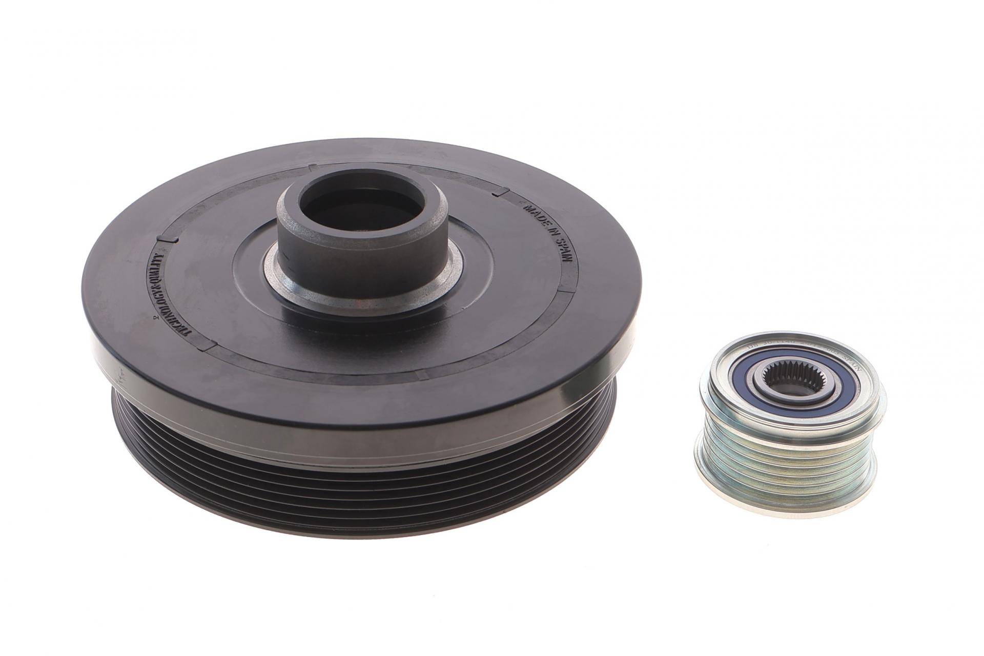 (к-кт) Шків колінвалу + шків генератора BMW 1 (E81)/X1 (E84) 07-15 N47