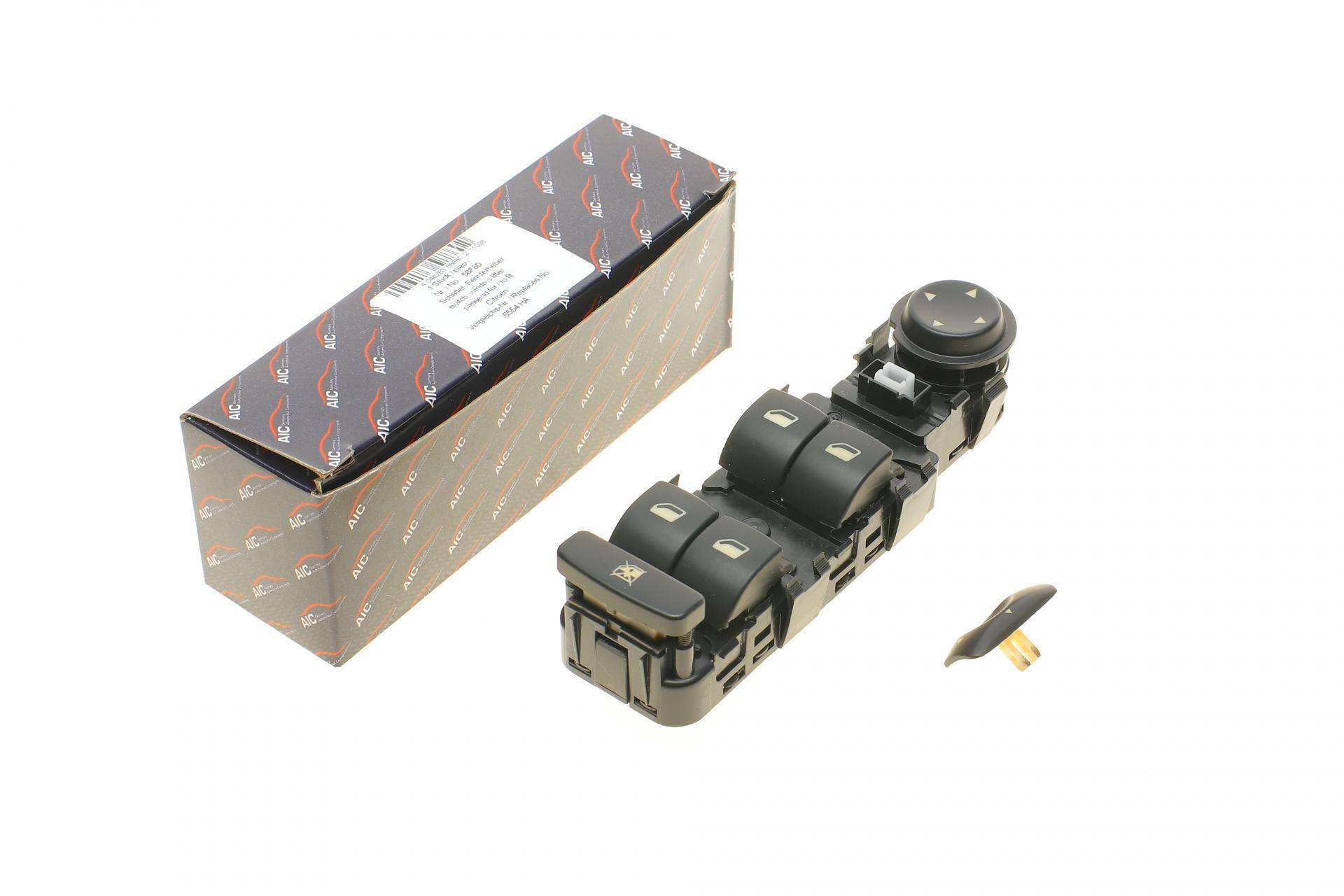 Кнопка склопідіймача (L) Citroen C4 04-11 (блок)