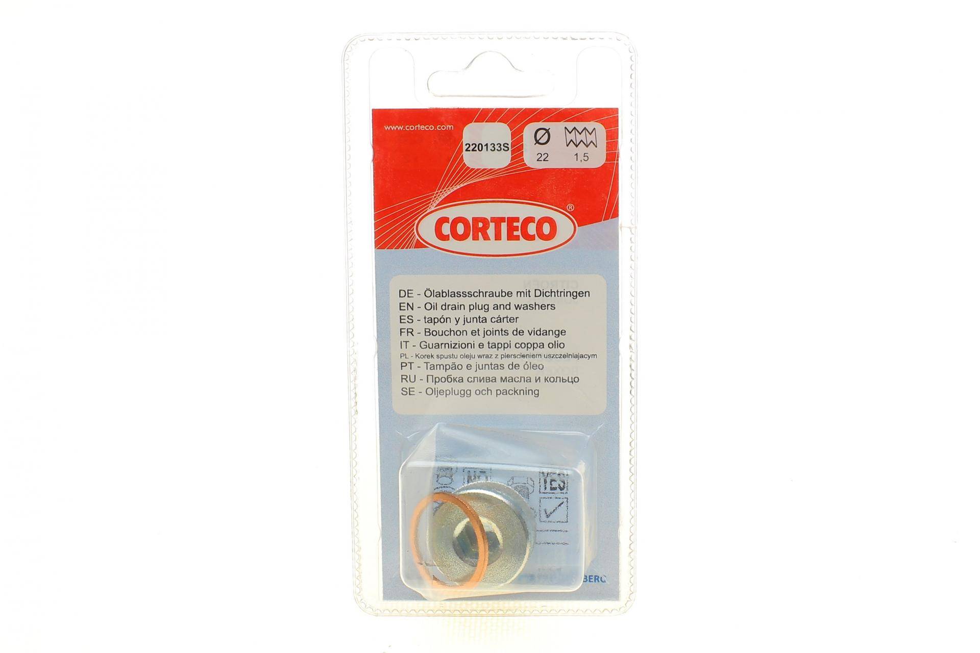 Болт зливу оливи Fiat Ducato 94- (M22x1,5)