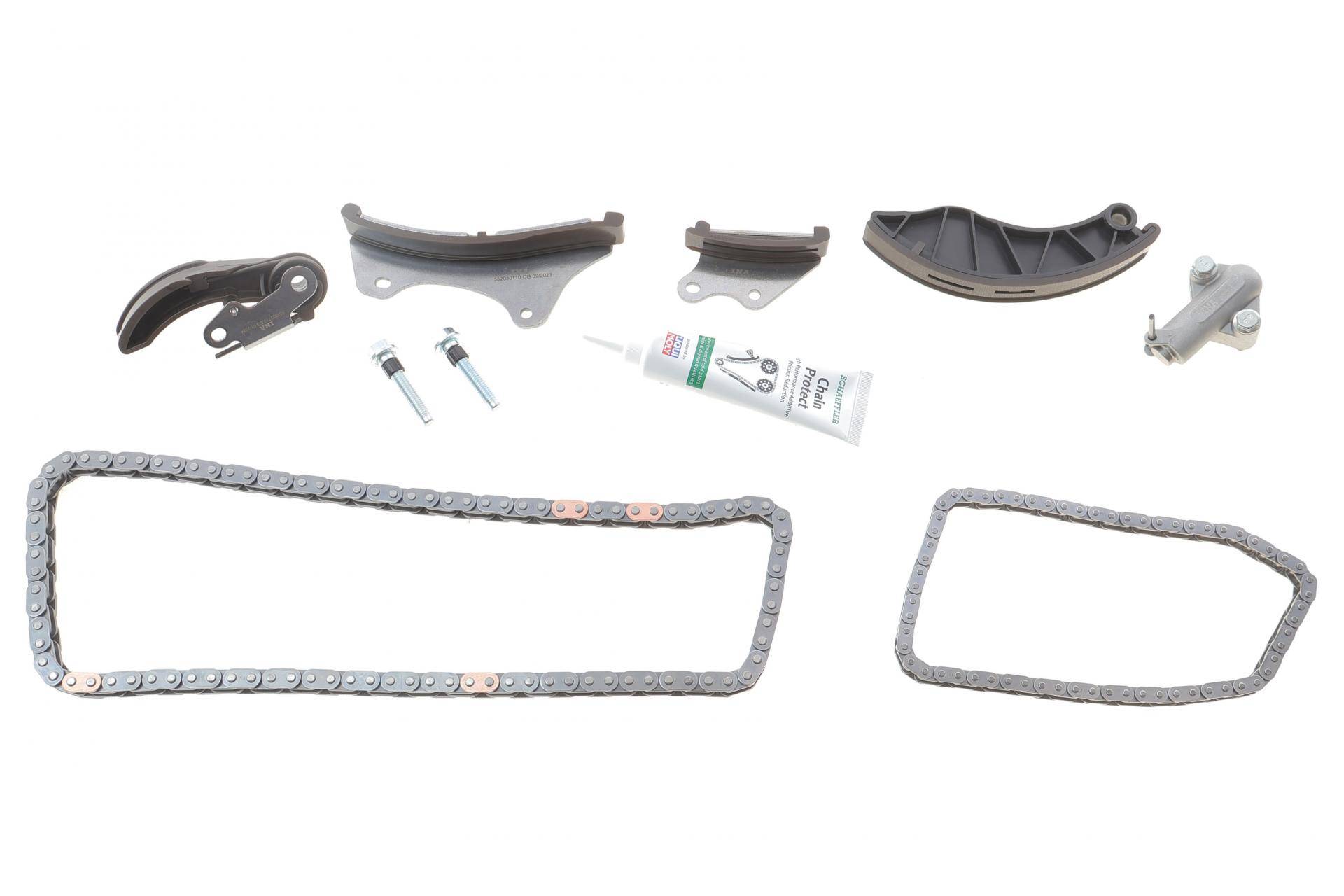 Комплект ланцюга ГРМ Opel Astra J/K/Insignia A/B/Zafira 1.6CDTi 14-, (ланцюги INA)