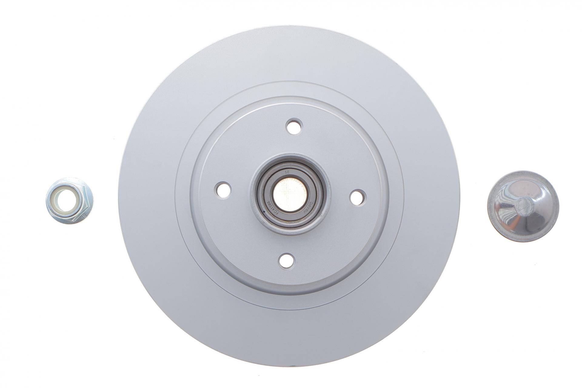 Диск гальмівний (задній) Renault Scenic II 03- (270х10) (+ABS) (з підшипником)