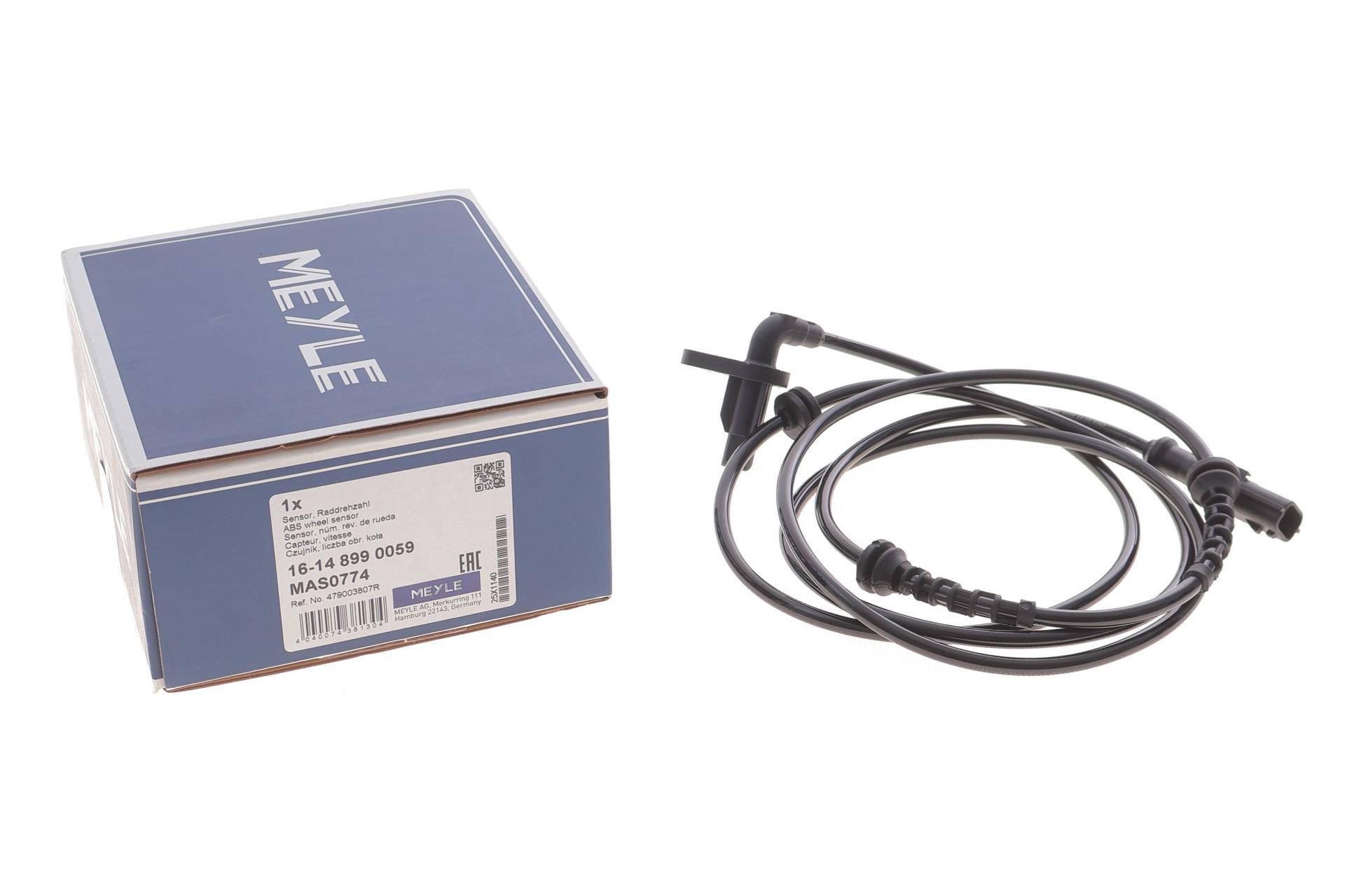 Датчик ABS (задній) (R) Renault Twingo II 07-