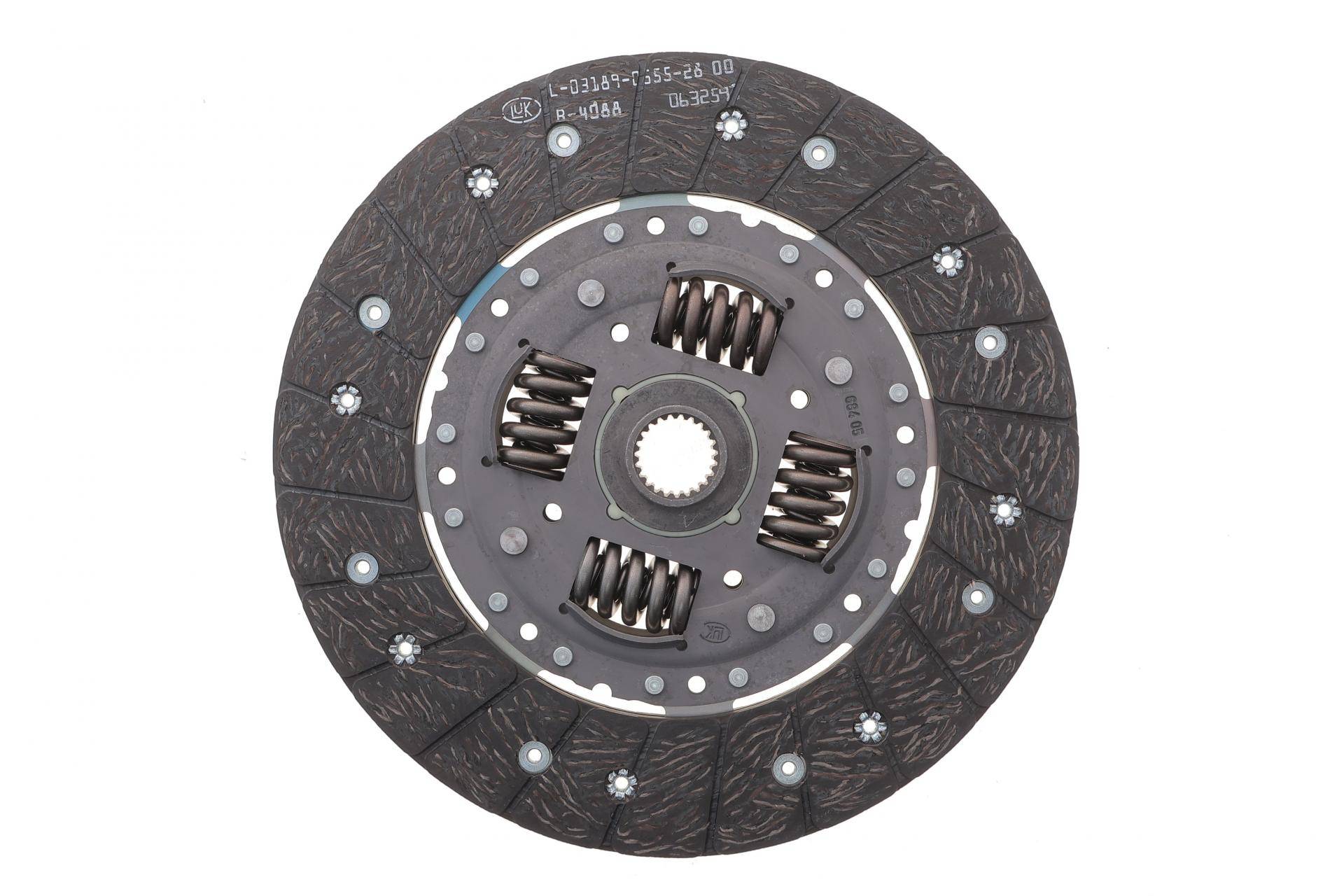 Комплект зчеплення Mitsubishi Lancer VIII 08-/Outlander 2.0 DI-D 06- (d=240mm) (+вижимний)