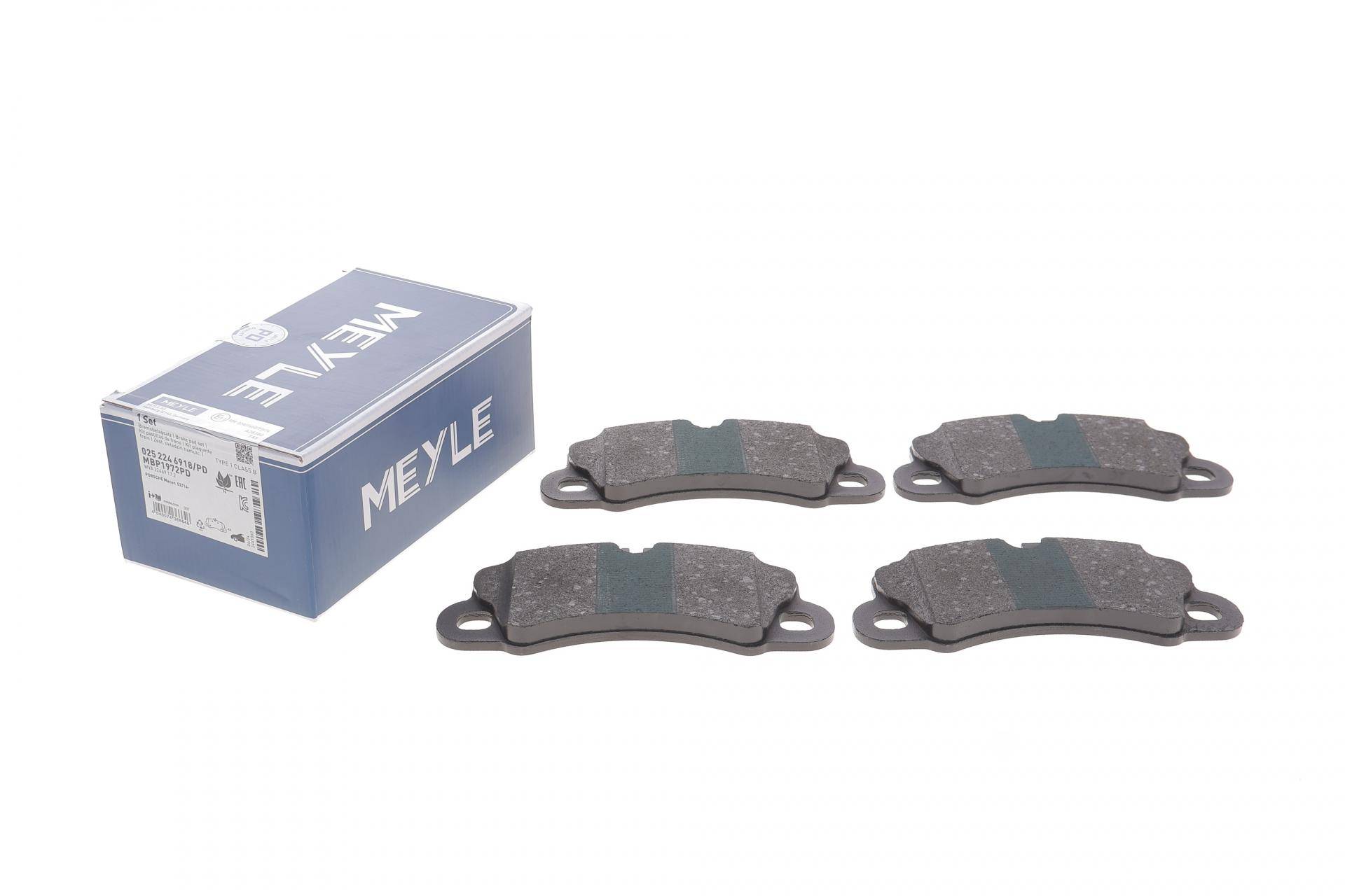 Колодки гальмівні (передні) Porsche Macan 3.0 S/3.0 S Diesel 14-/Cayenne 2.9/3.0 S AWD 17-