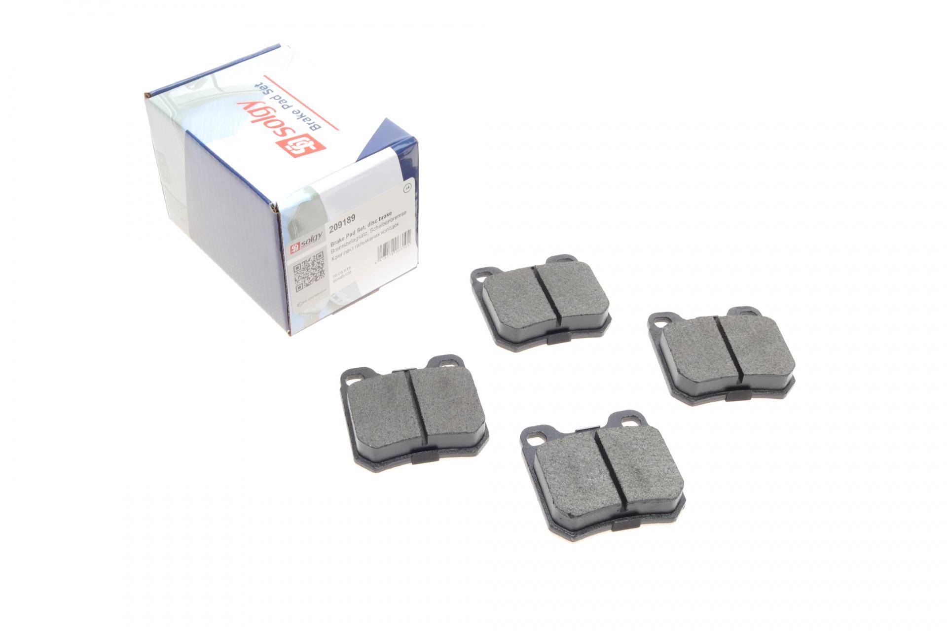 Колодки гальмівні (задні) Opel Omega A/B 86-03/Vectra B 95-03/Senator A/B 84-93