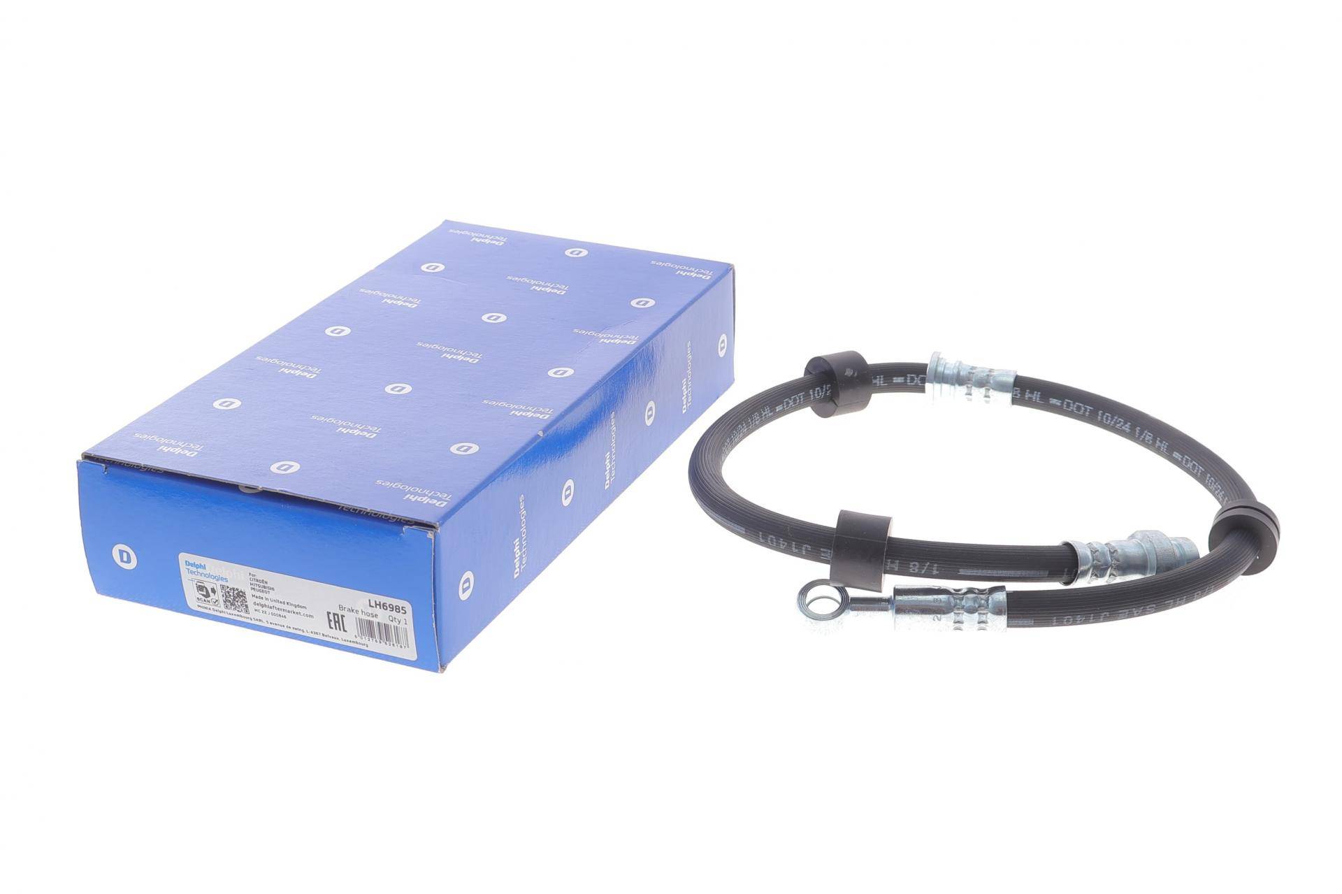 Шланг гальмівний (передній) (L) Mitsubishi Lancer/Outlander 06-