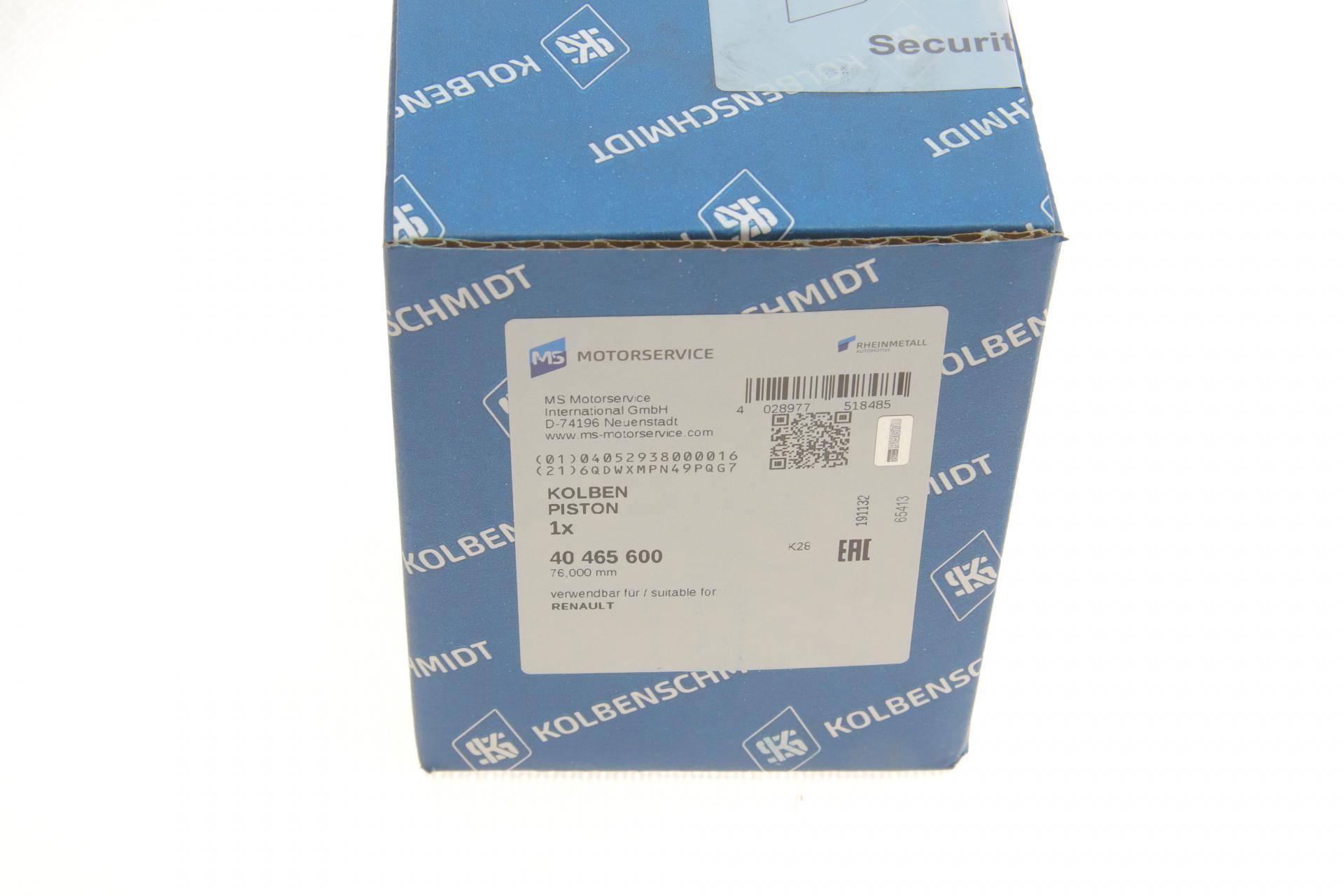 Поршень Renault Kangoo/Megane II 1.5dCi 01- (76.00mm/STD) (палець 25mm)