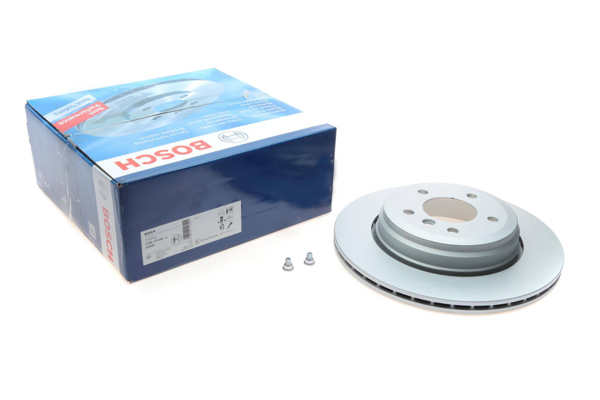 Диск гальмівний (задній) BMW 5 (E60/E61)/6 (E64) 2.0-3.0i/2.0-3.0d 03-12 (320x20) M54/M57/N43/N46/N52