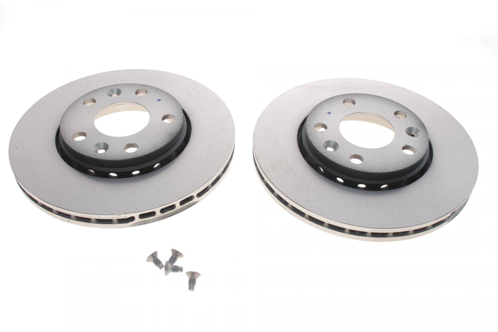 Диск гальмівний (передній) Renault Megane 08- (к-кт 2шт)