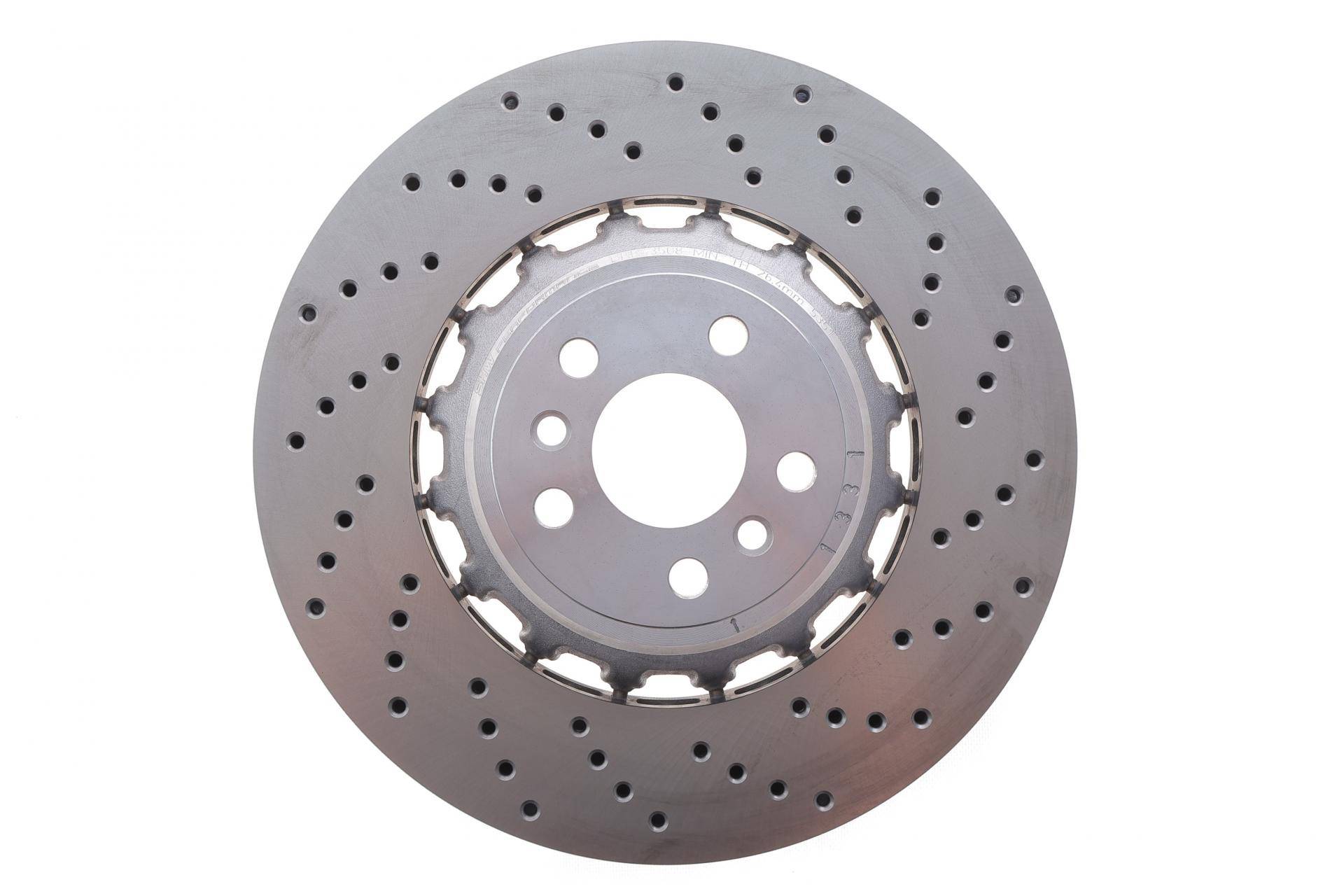 Диск гальмівний (задній) BMW X5 (G05/F95) S63 19- (380x28) (R) (з покрит.) (вентил.) (з отворами)