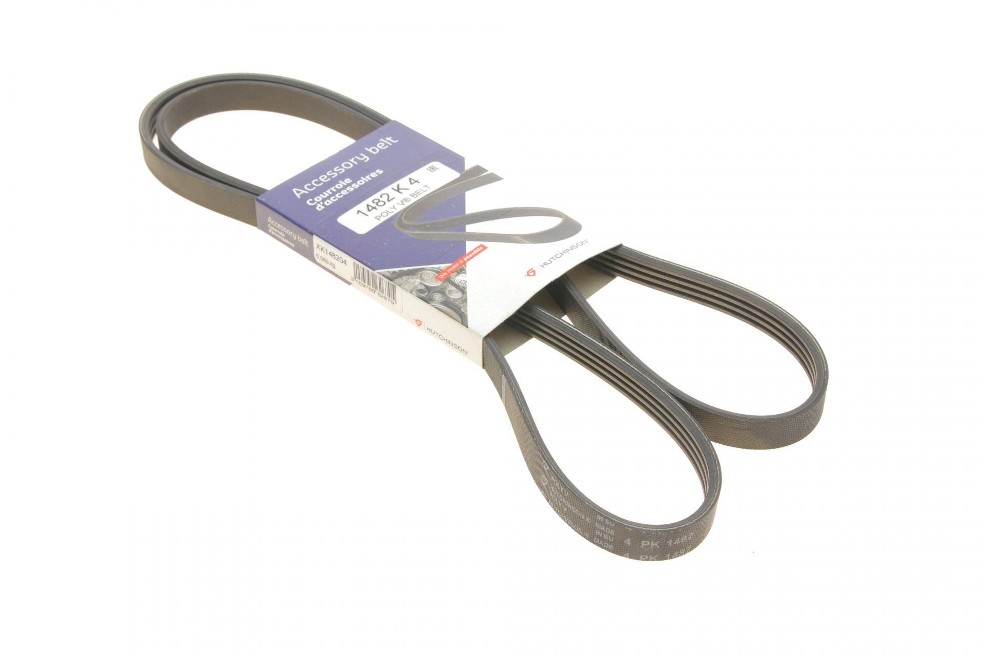 Ремінь генератора Ford Transit 2.5D/TD 92-00 (4PK1482)