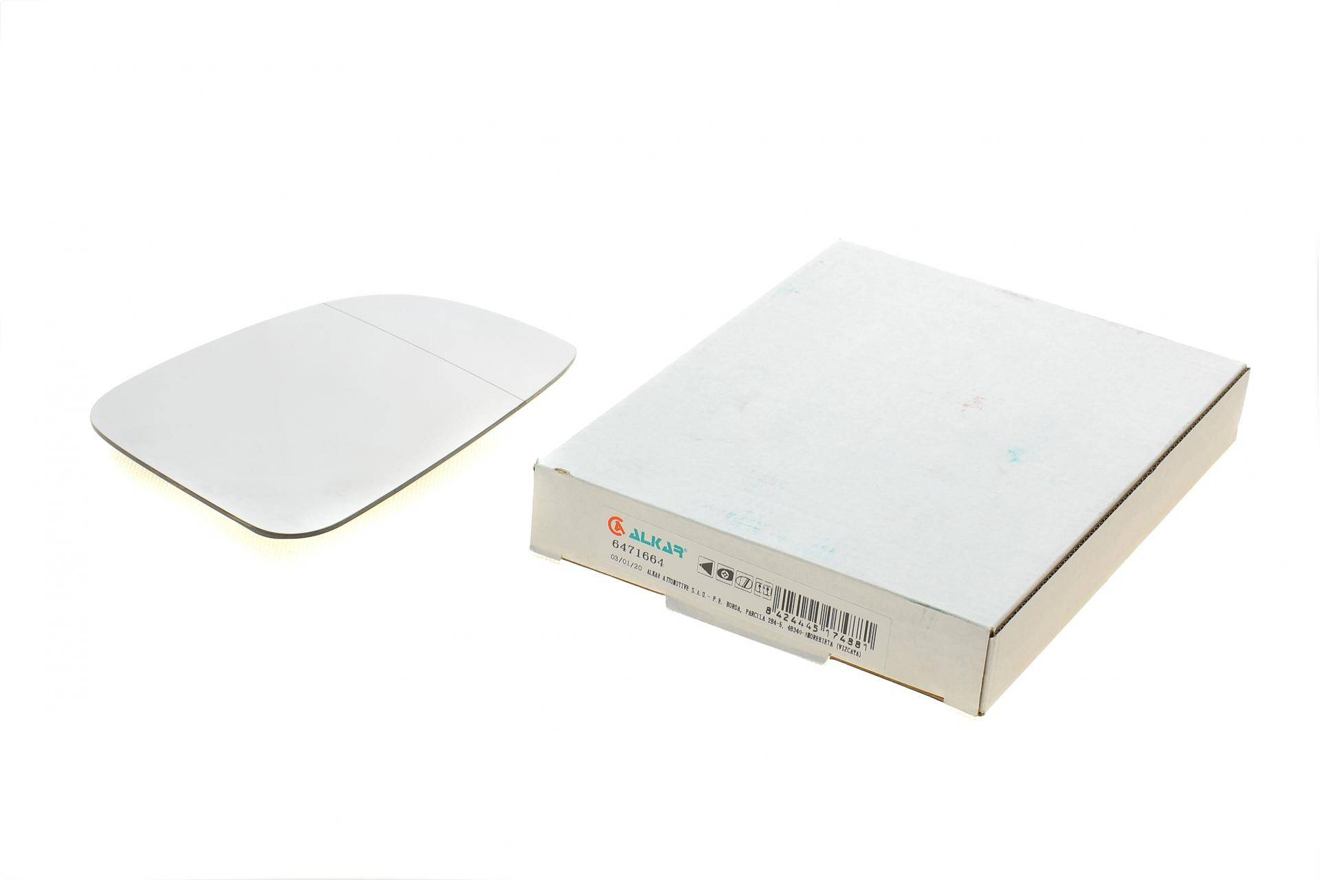 Скло дзеркала (з підігрівом) Mazda 3/6 1.5-2.2 12- (L)