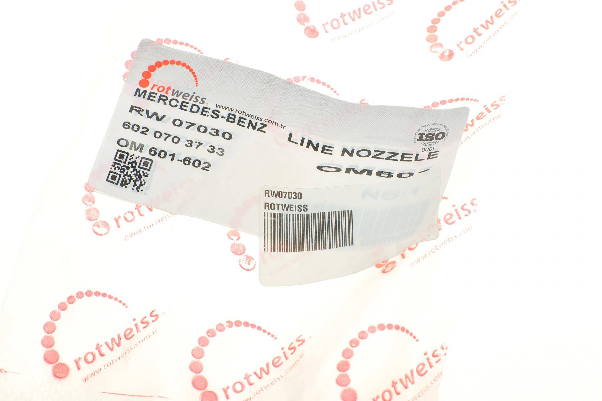 Трубка паливна високого тиску MB Sprinter 2.9TDI (1 циліндр)