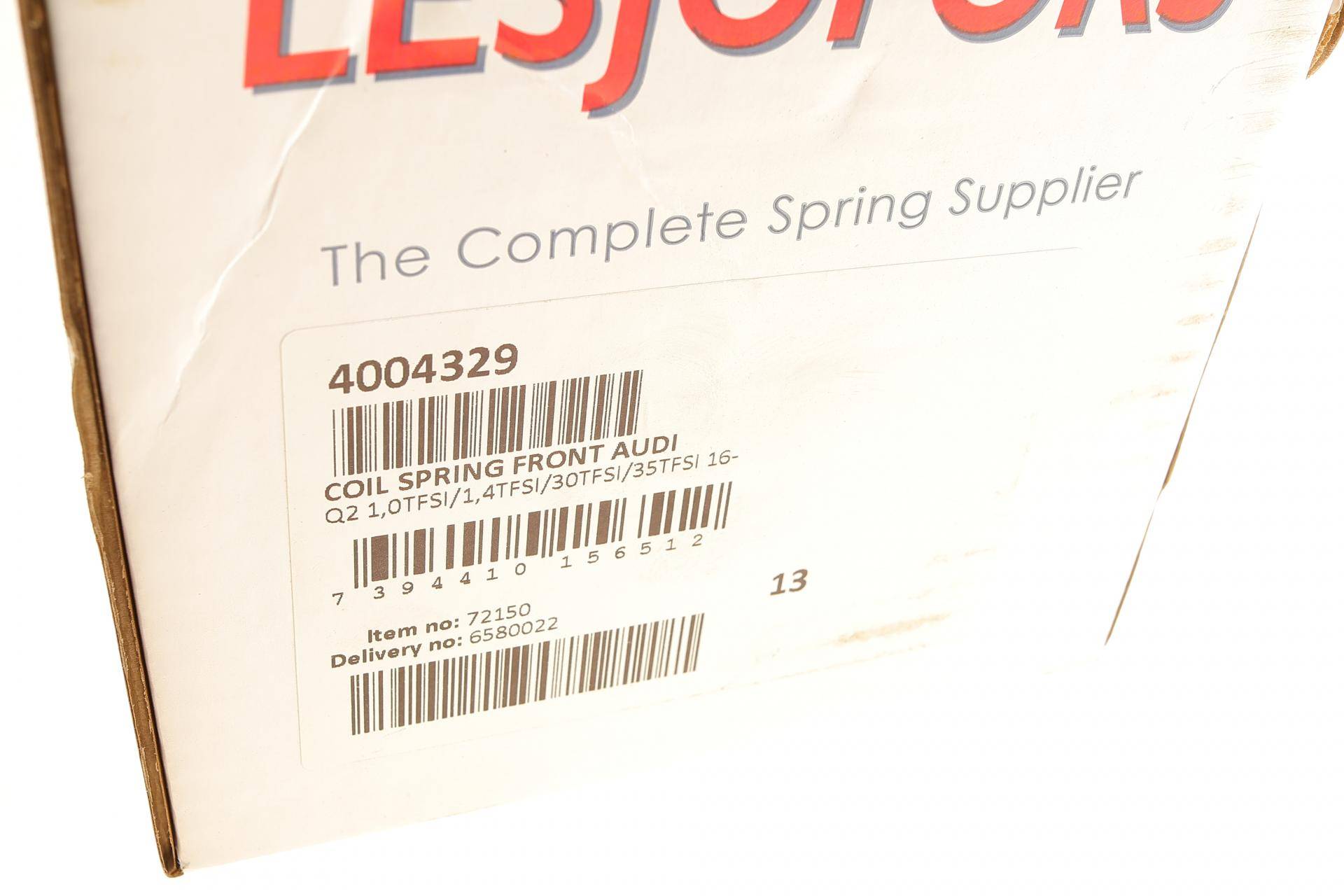 Пружина (передня) Audi Q2 1.0TFSI/1.4TFSI/1.5TFSI 16-/VW T-Roc 1.5TSI 17- (SUV) (станд.ход.част.)