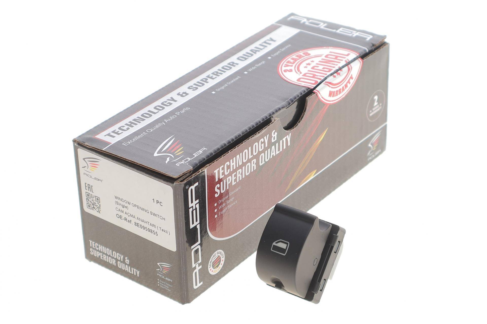 Кнопка склопідйомника (R) Audi A4 04-08