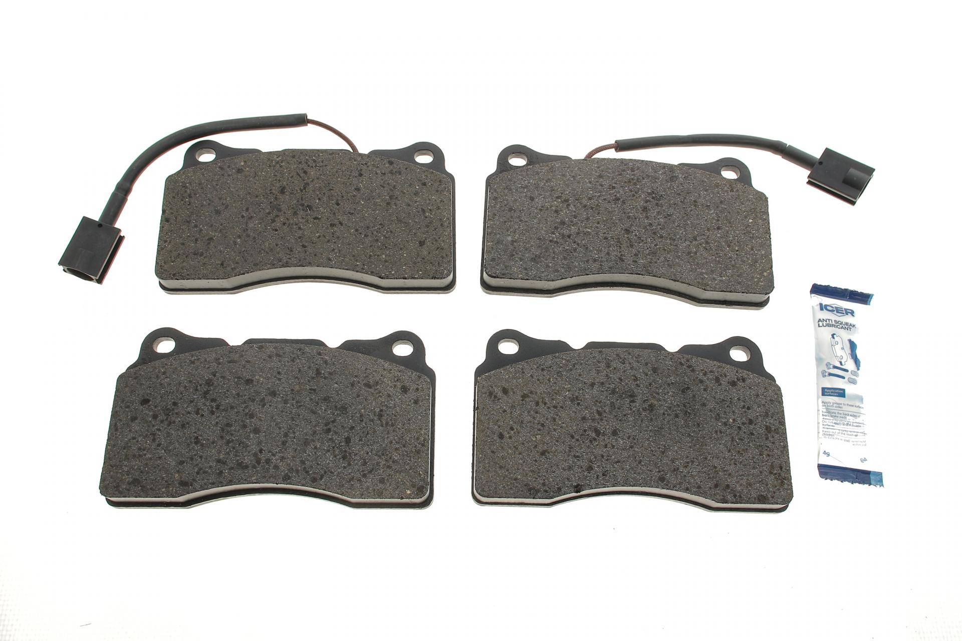 Колодки гальмівні (передні) Alfa Romeo 159/Spider 05-11/Giulietta 10-20 (+датчики)