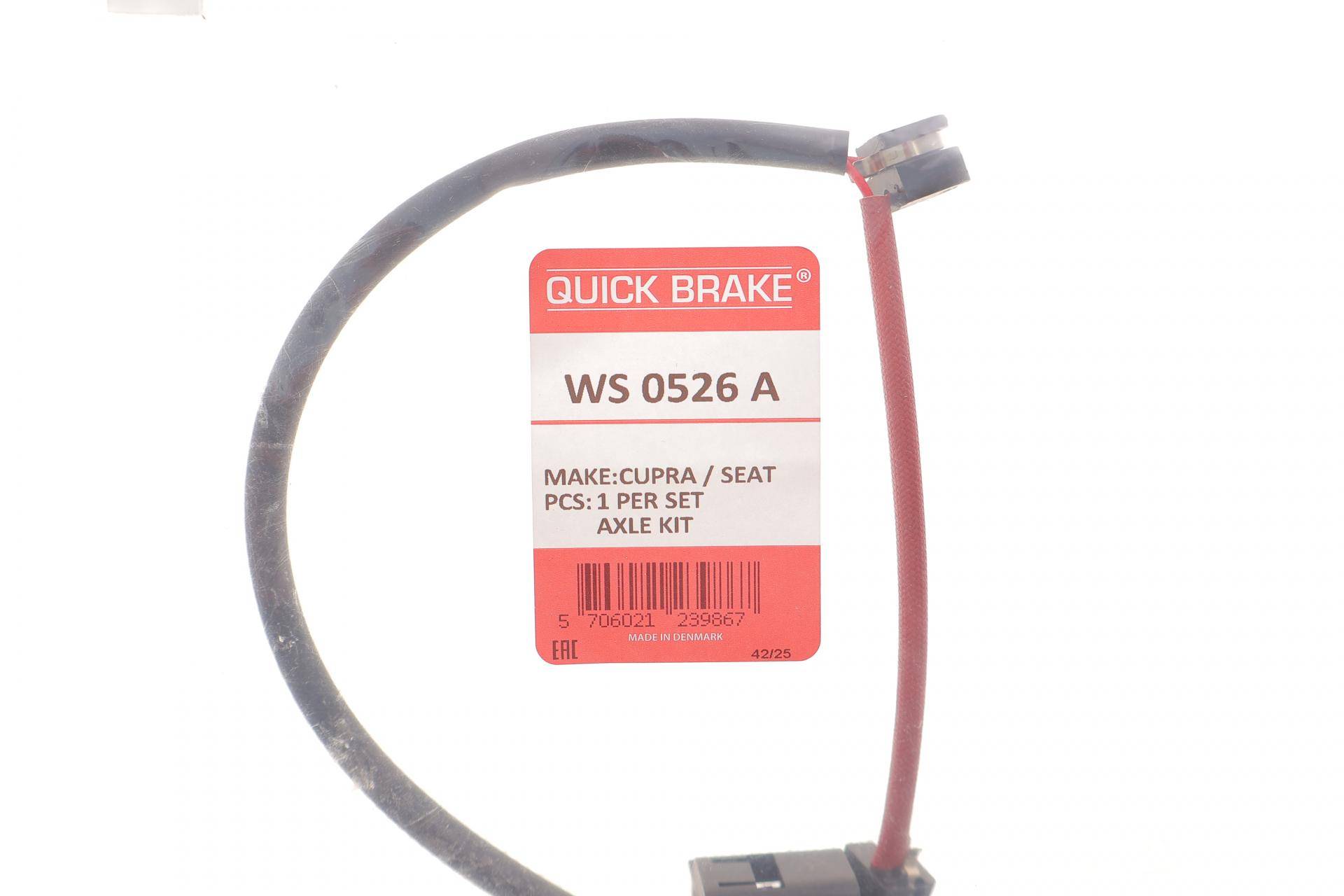 Датчик зносу гальмівних колодок (передніх) Seat Leon 19- (L=330mm)