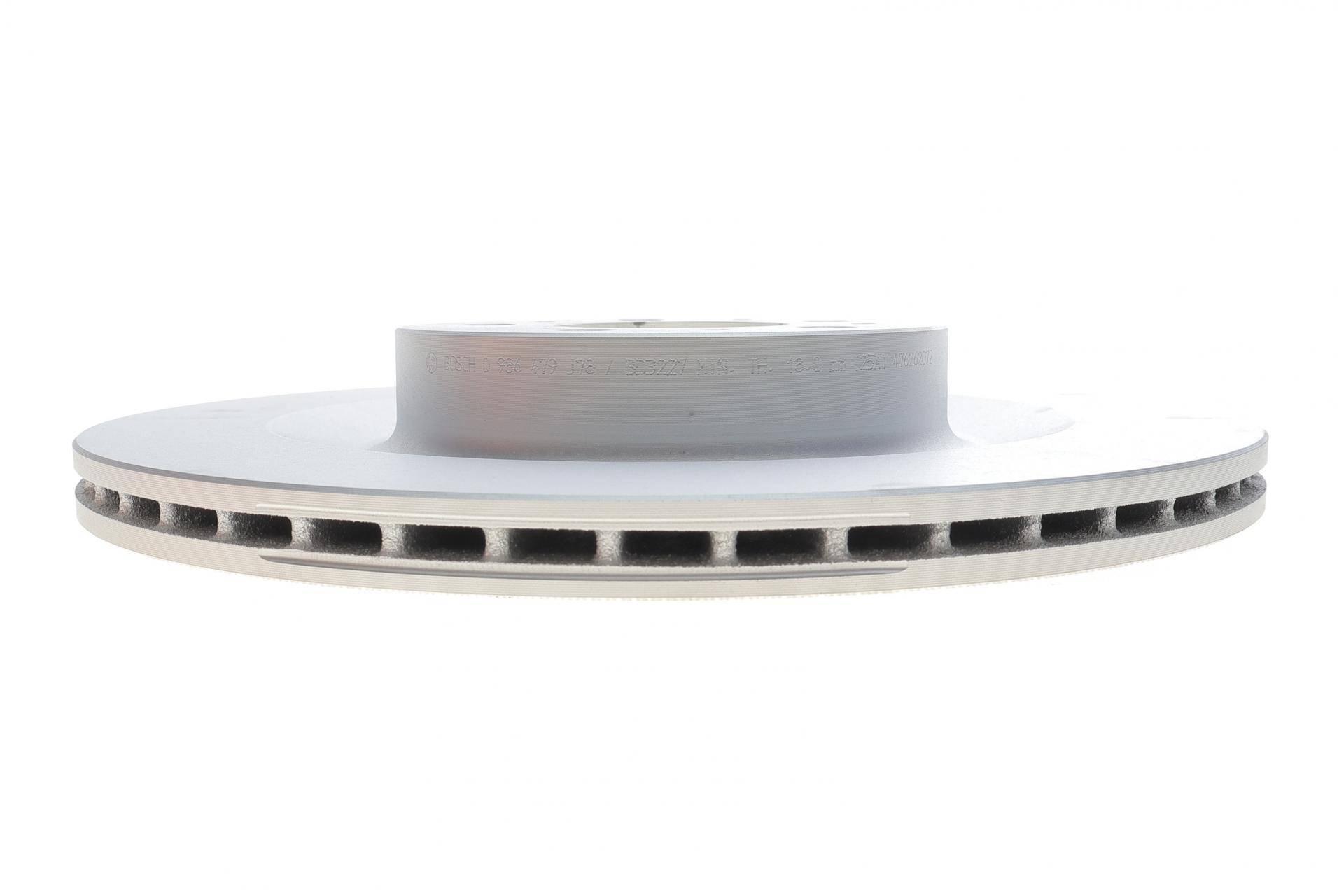 Диск гальмівний (задній) Tesla Model Y 19- (335x20) (з покриттям) (вентильований)