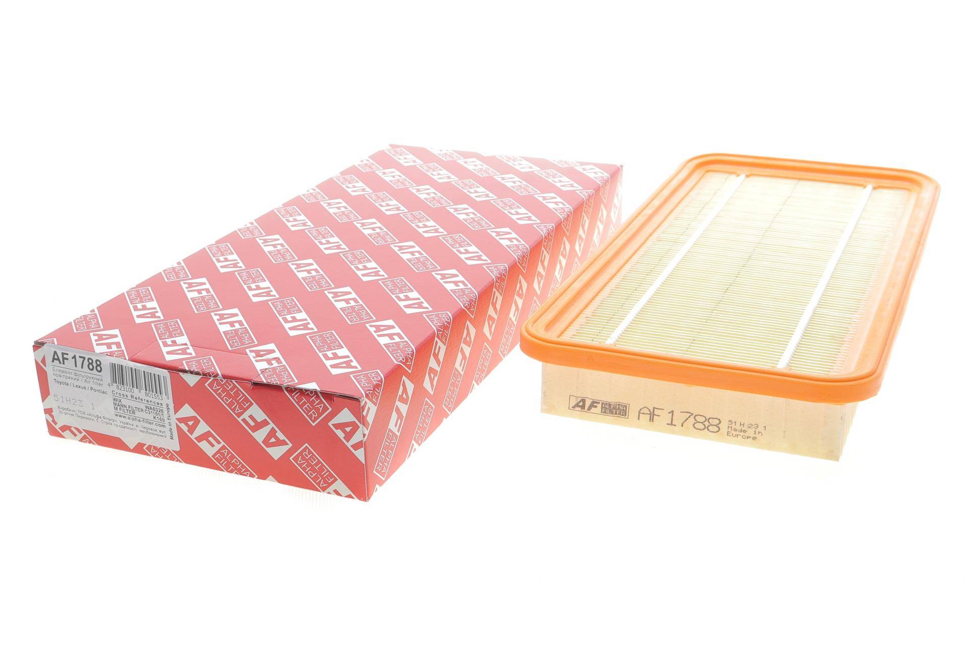 Фільтр повітряний Toyota Avensis 2.0D-4D 00-03/Corolla/Camry 1.8-2.0D 83-01/Rav4 2.0 16V/D-4D 94-05