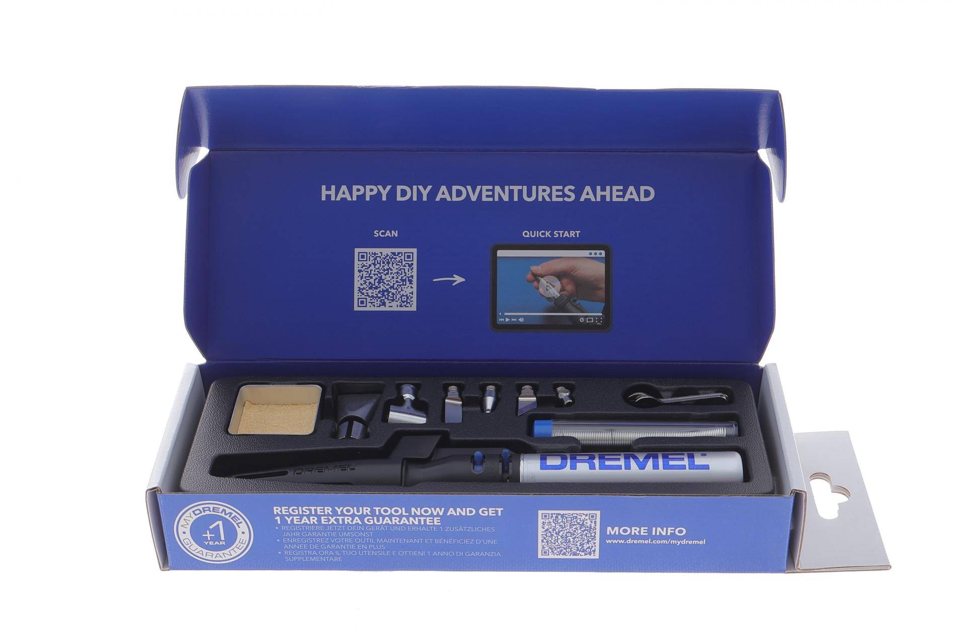 Паяльник газовий Dremel Versatip 2000 (1200°С)