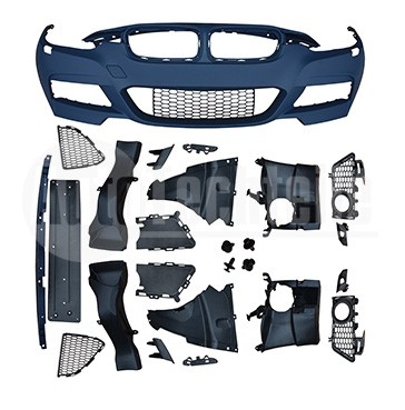 Бампер (передній) BMW 3 (F30/F80) 11-19 (M-Performance)