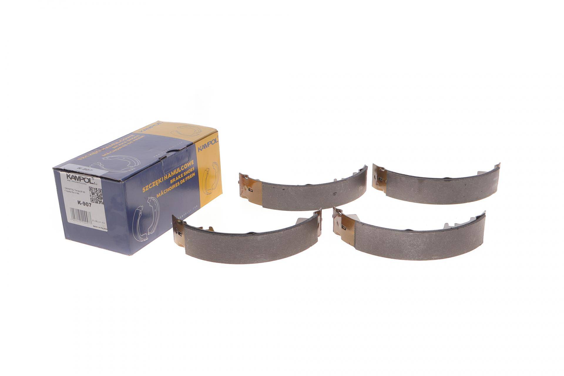 Колодки гальмівні (задні) Toyota Rav4 1.8/2.0i 4WD 94-05 (барабанні) (228.6x40)