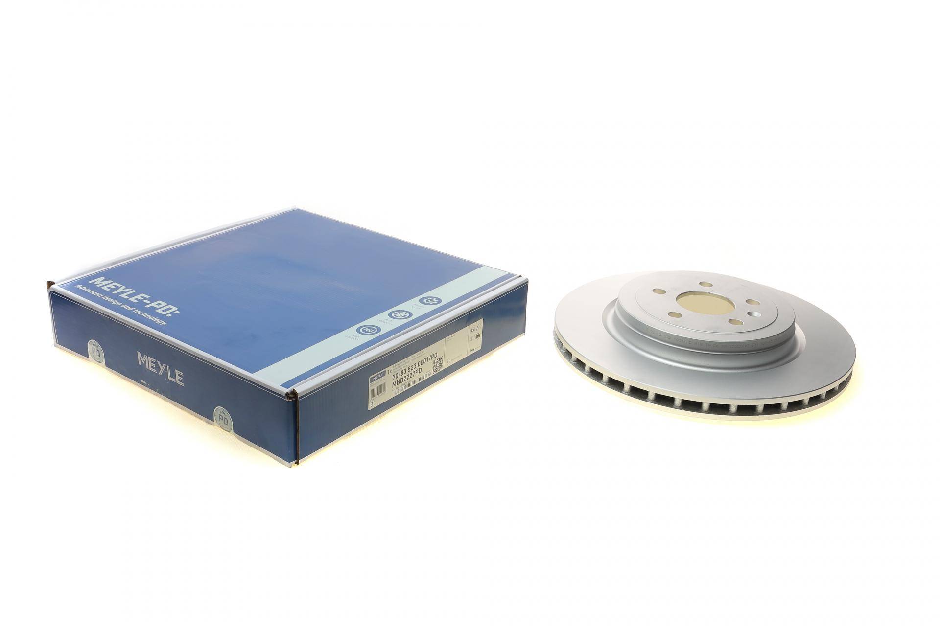 Диск гальмівний (задній) Tesla Model S Electric 12- (365x26)