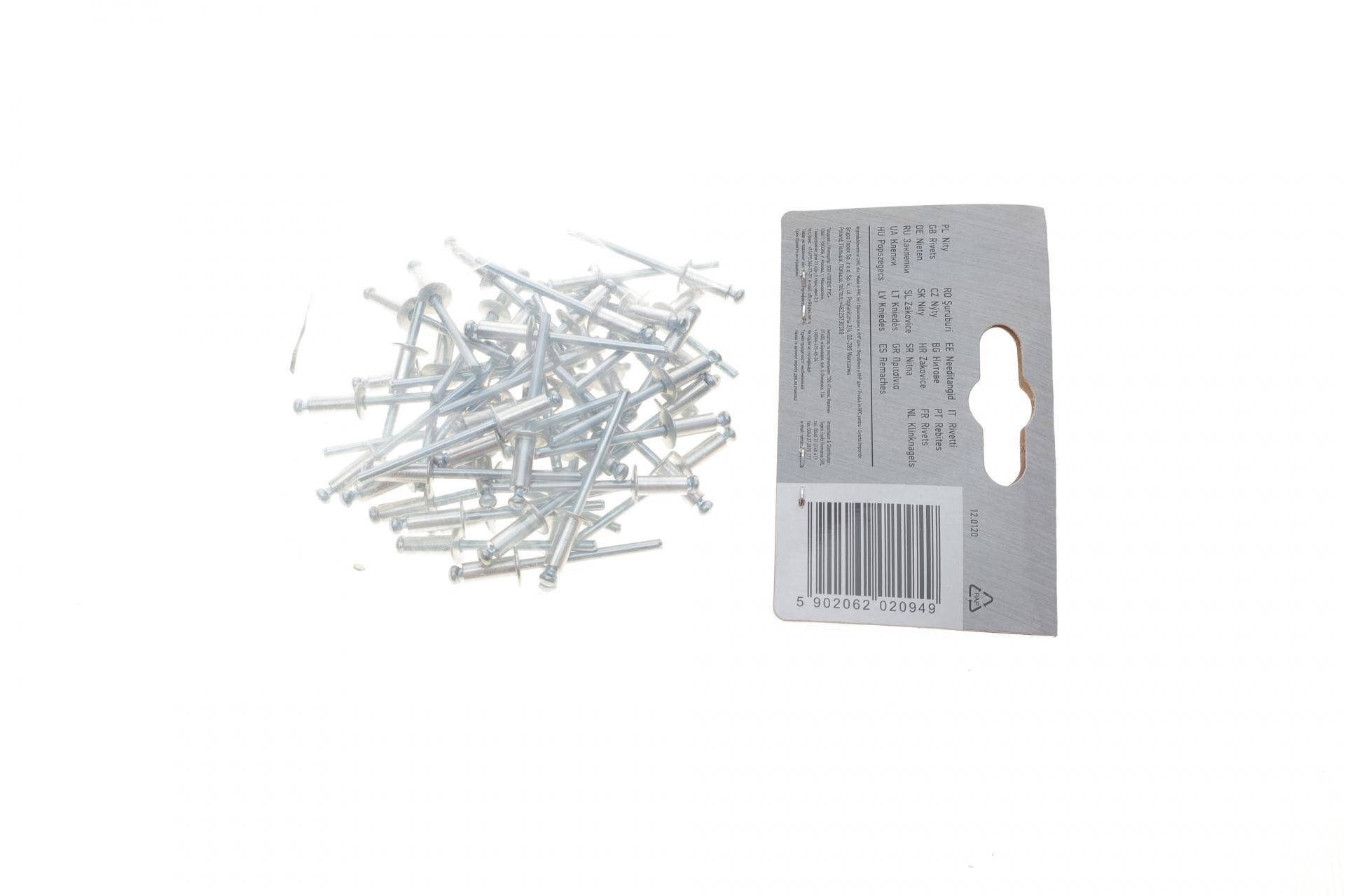 Заклепка Ø4х10 mm 50 од.