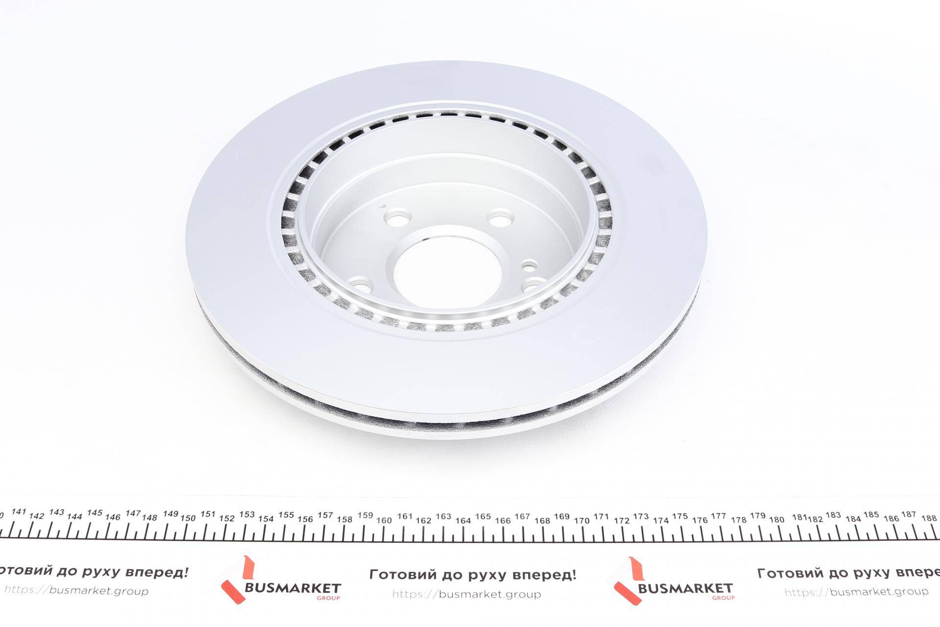 Диск гальмівний (задній) MB C-class (W204/S204/C204) 07- (300x22) PRO+