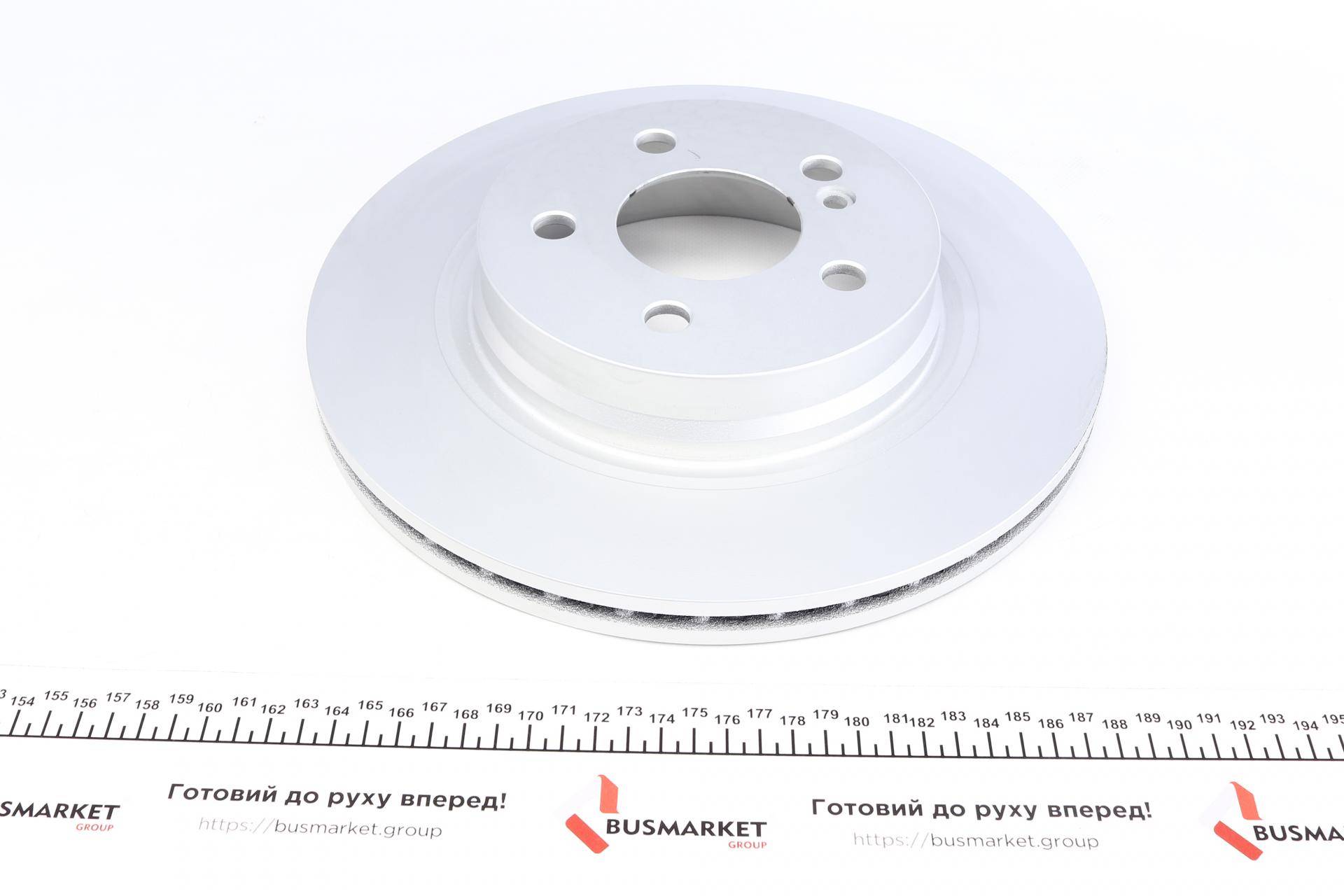 Диск гальмівний (задній) MB C-class (W204/S204/C204) 07- (300x22) PRO+