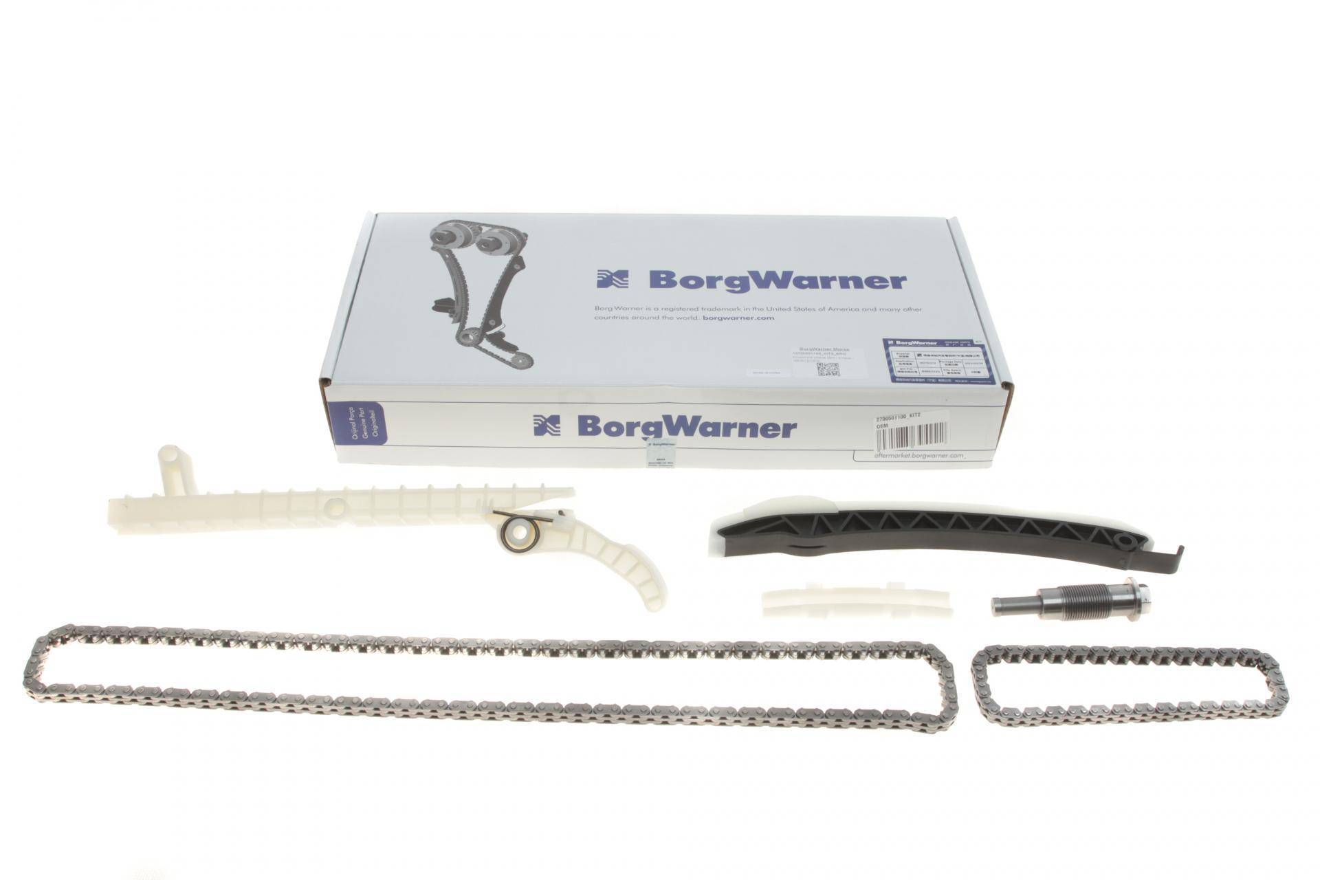 Комплект ланцюга ГРМ MB A/B-class 1.6/2.0i 08-15 (BorgWarner)