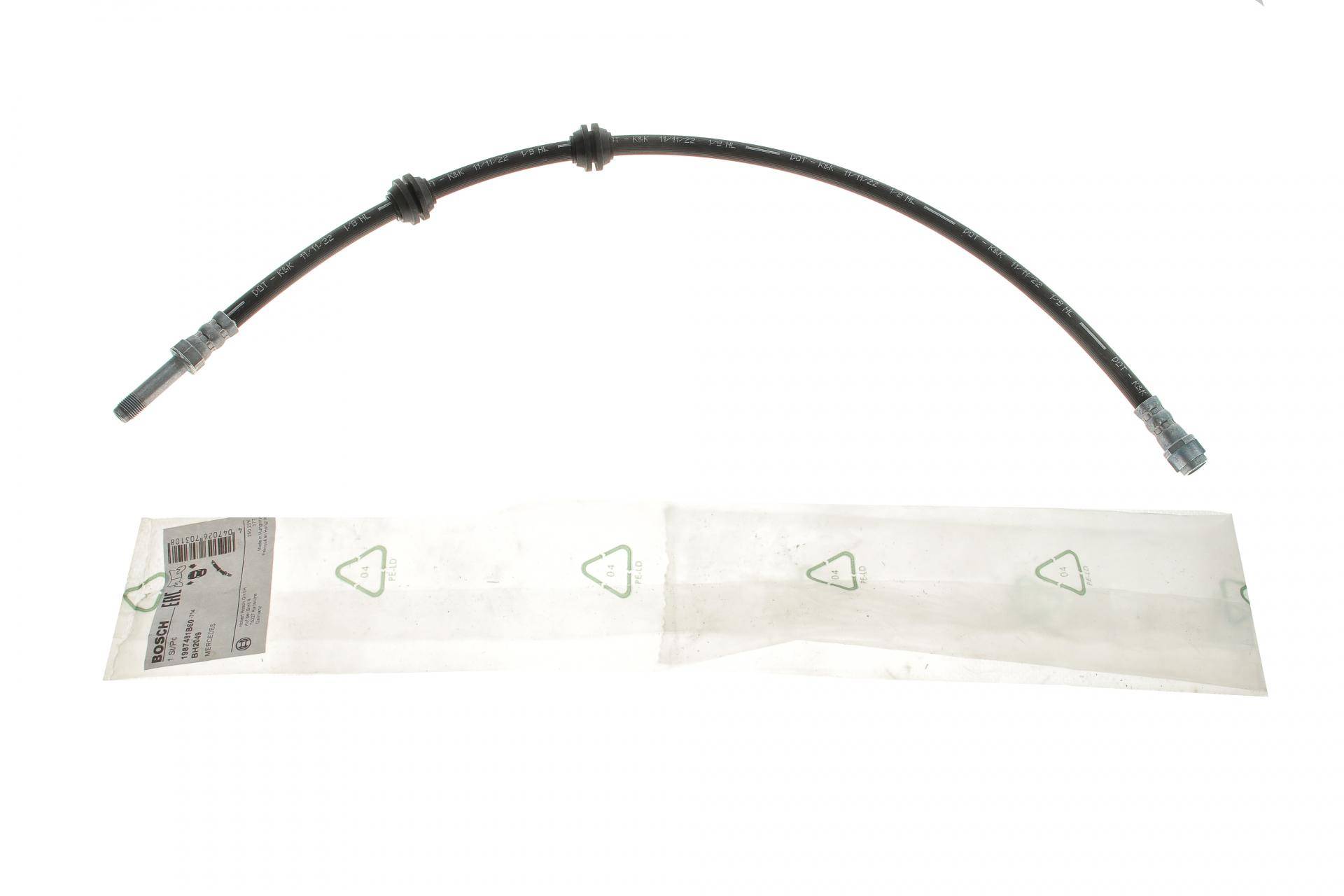 Шланг гальмівний (передній) MB Vito (W447) 2.0D 19- (L=594mm)