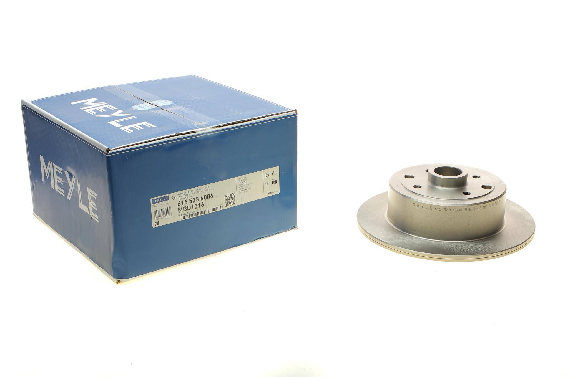 Більше не постачається Диск гальмівний (задній) Opel Kadett 87-92/Vectra A 2.0i 88-95 (261x10)