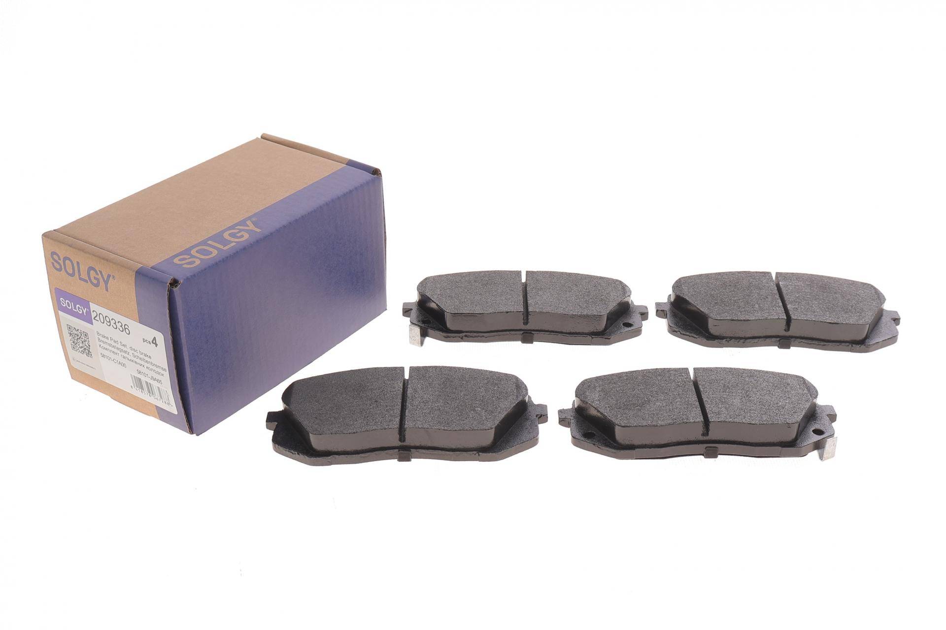 Колодки гальмівні (передні) Hyundai i30/Kona/Kia Pro Ceed/Soul 14-