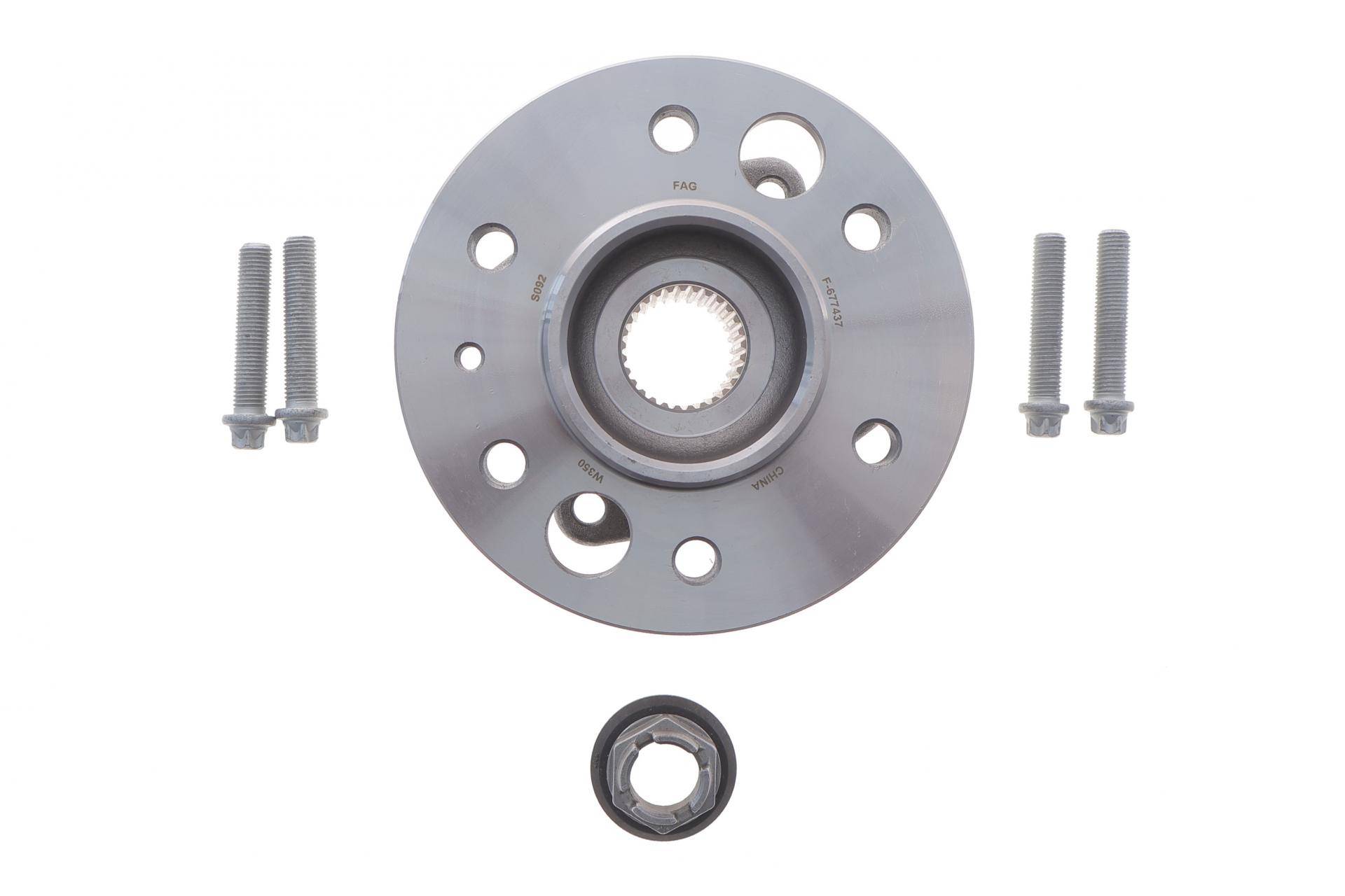 Підшипник маточини (задньої) MB Sprinter/VW Crafter 06-, 4 x 4 (незначне пошкодження ABS)