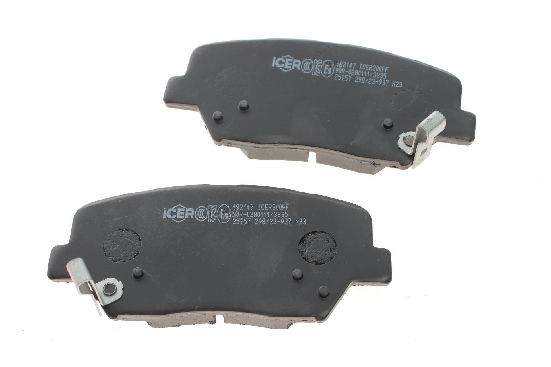 Колодки гальмівні (передні) Hyundai Santa Fe 10-/Creta 16-/Grandeur 11-/Kia Sorento 09-/Carens 13-