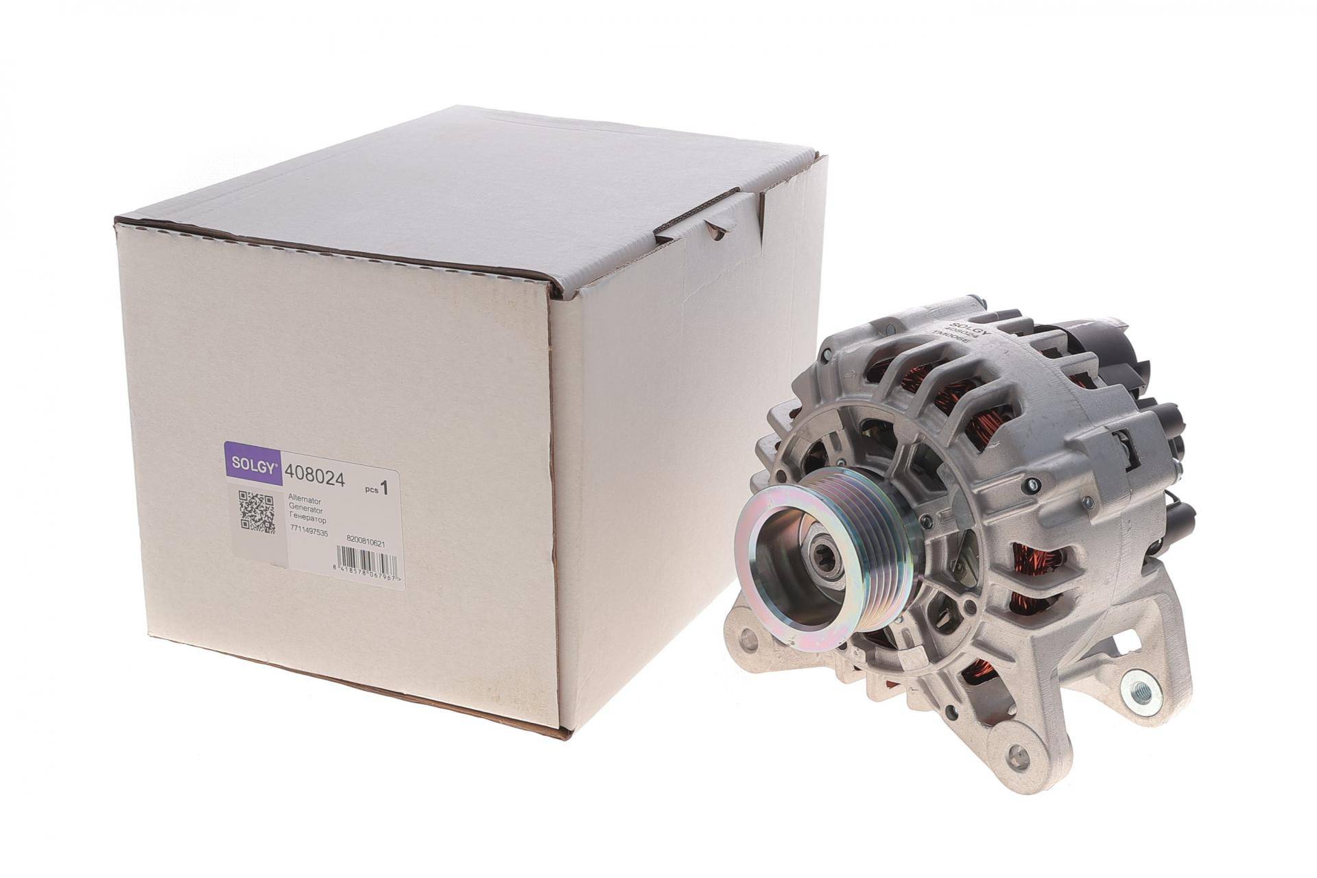 Генератор Dacia Duster/Logan/Sandero 1.6 16V 10- (14V/95A)