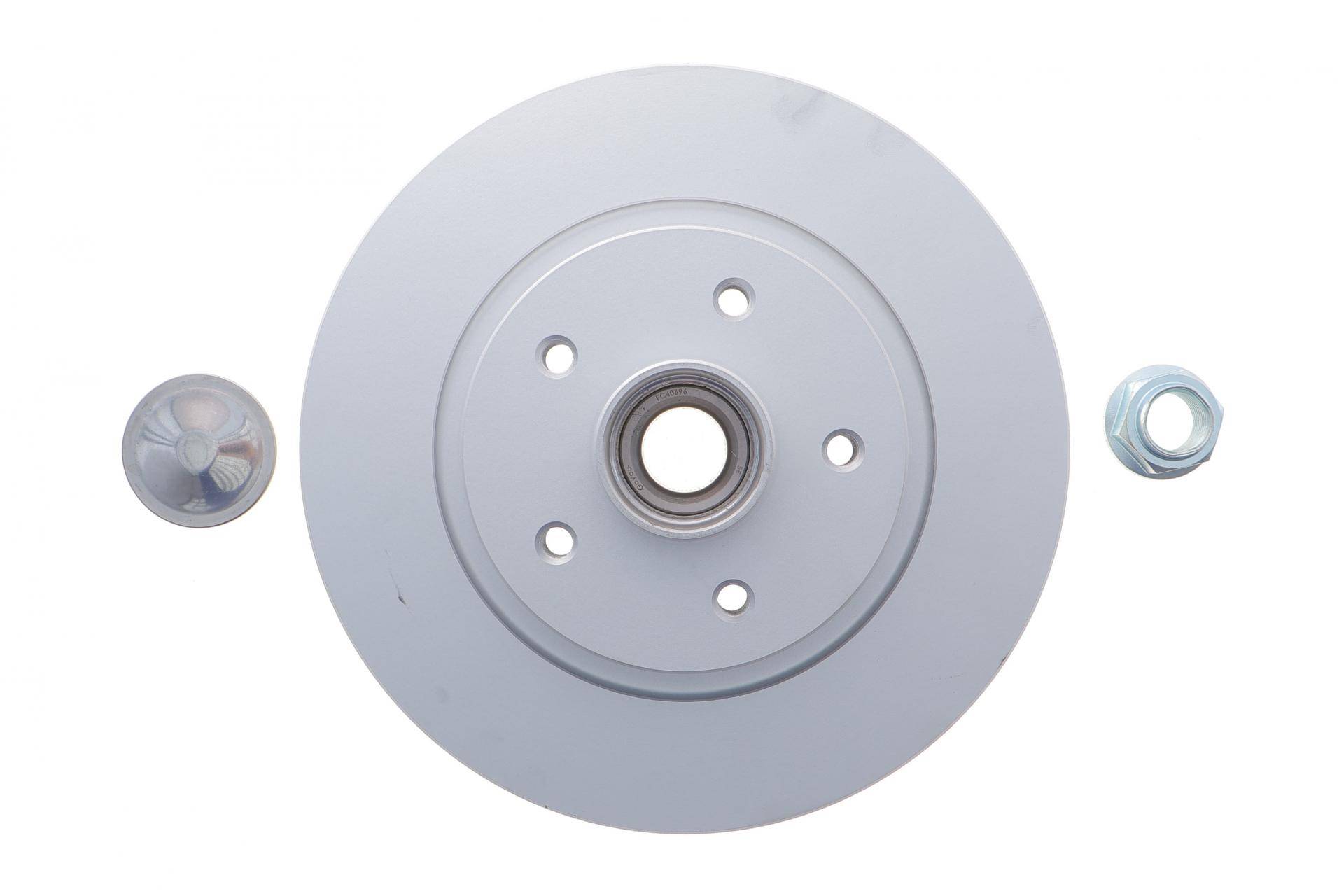 Диск гальмівний (задній) Renault Kangoo 08- (274х11) (+ABS) (з підшипником)